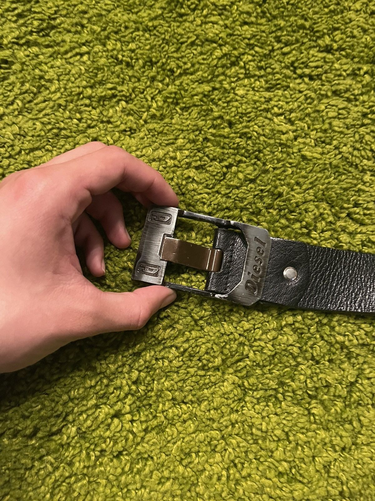 Cowboy Equipment × Diesel × Vintage Diesel 2000s vintage western cowboy style Y2K leather belt Size 36 - 4 Thumbnail