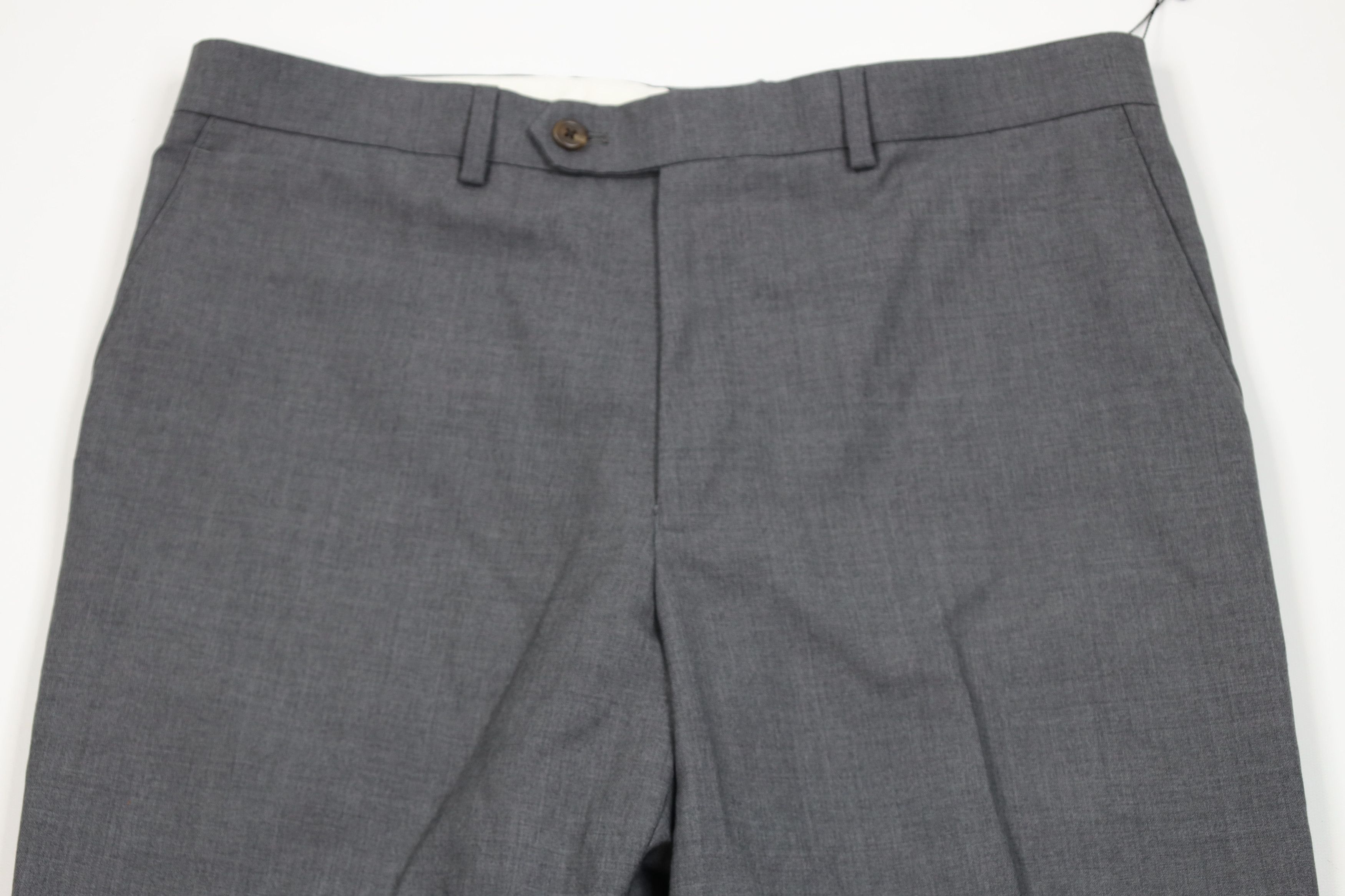 Ralph Lauren Deadstock Vintage Ralph Lauren Wide Leg Chino Pants Gray Size US 34 / EU 50 - 2 Thumbnail