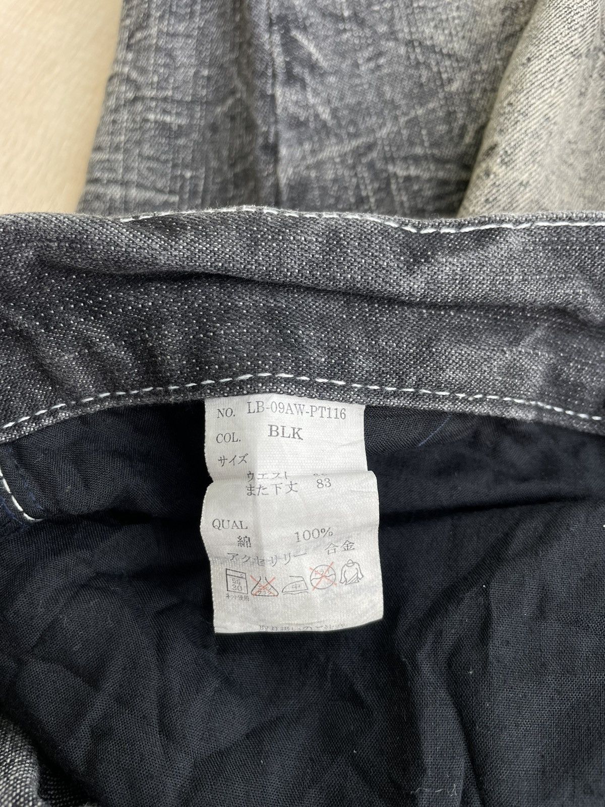 Vintage Lowbox Distressed Denim Jeans