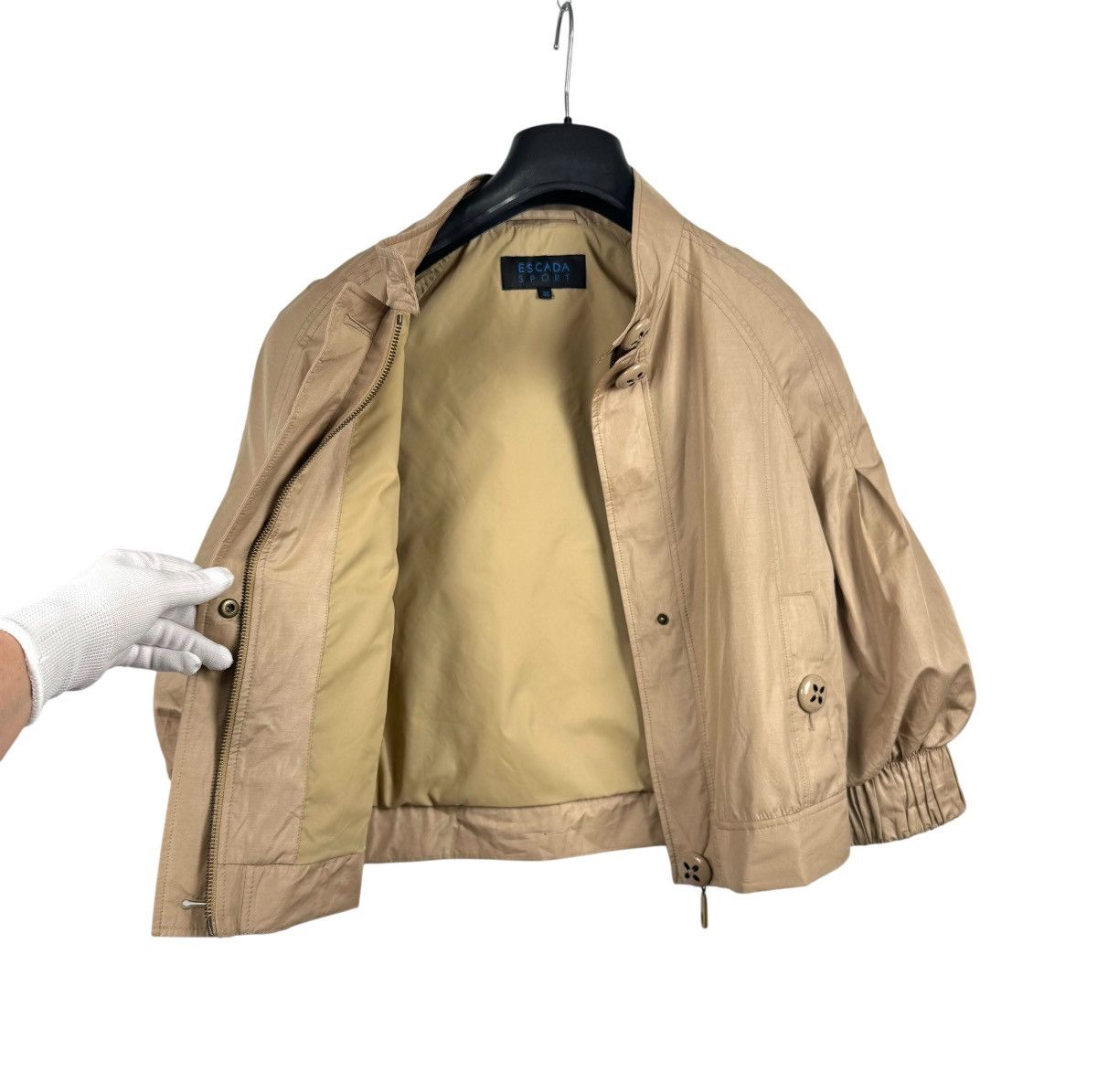 Escada Sport Escada Sport Vintage Bomber Jacket 3/4 Sleeve size DE32 IT38 Size XS / US 0-2 / IT 36-38 - 10 Thumbnail