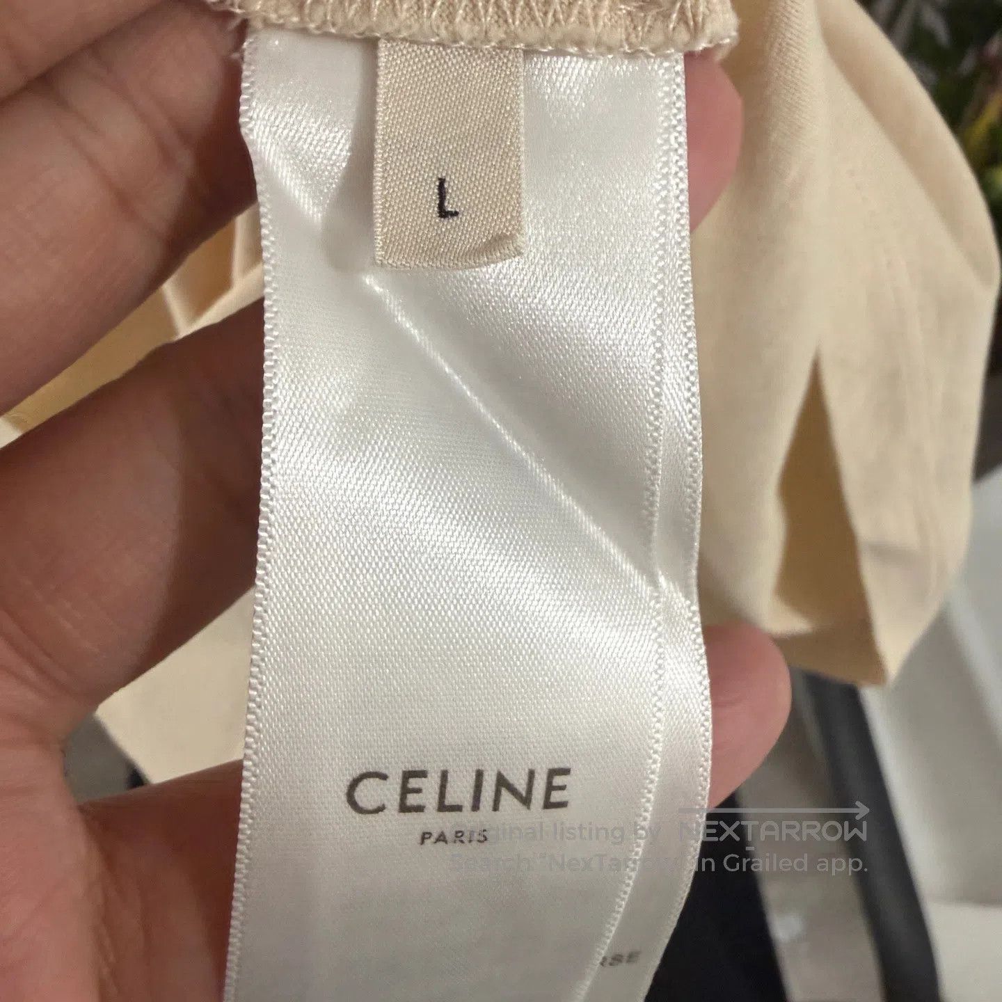 Celine CELINE Blockbuster Carriage Short Sleeve| Size L / US 10 / IT 46 - 4 Thumbnail