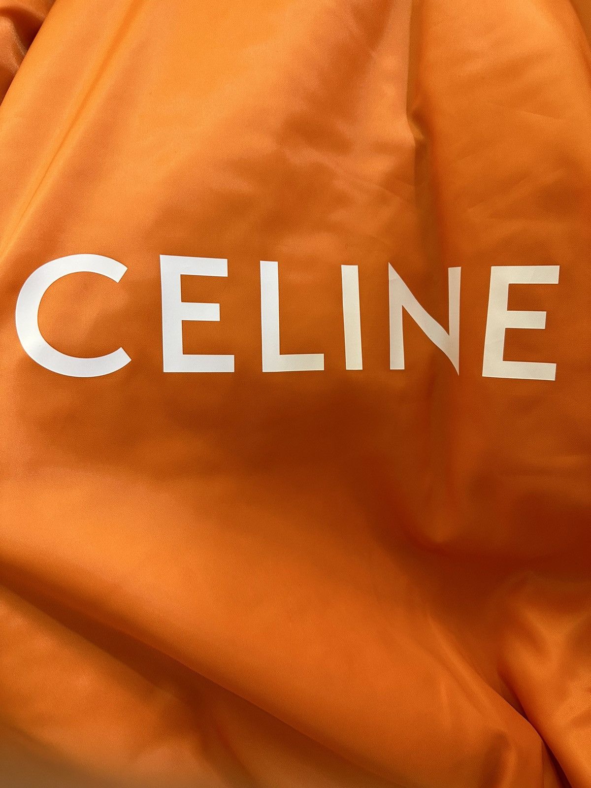 Celine × Hedi Slimane Celine Leather and Nylon MA-1 Bomber Size: 50 Size US M / EU 48-50 / 2 - 2 Thumbnail