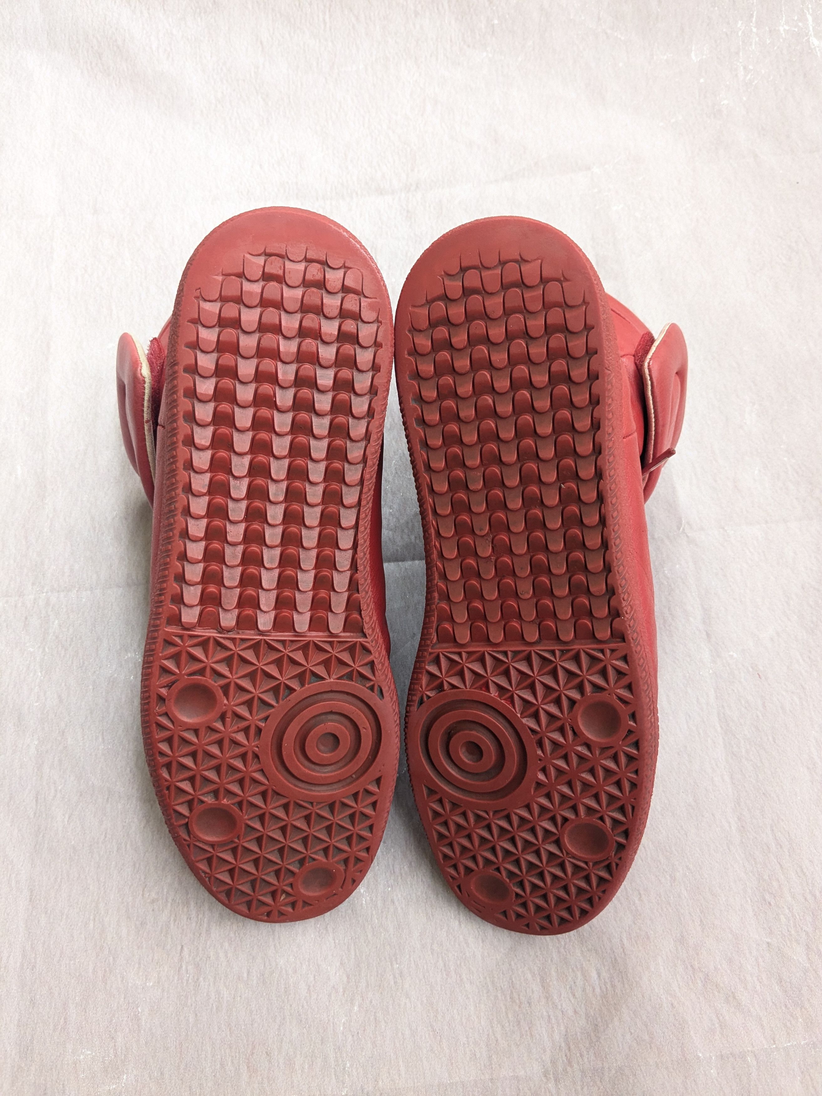 Maison Margiela Maison Margiela Future Red Leather High Top 9 42 Sneakers Size US 9 / EU 42 - 14 Thumbnail