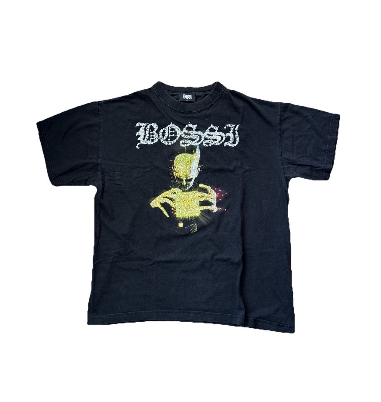 Bossi Sportswear 1/1 RHINESTONE EMBELLISHED VINTAGE T-SHIRT Size US L / EU 52-54 / 3 - 1 Thumbnail
