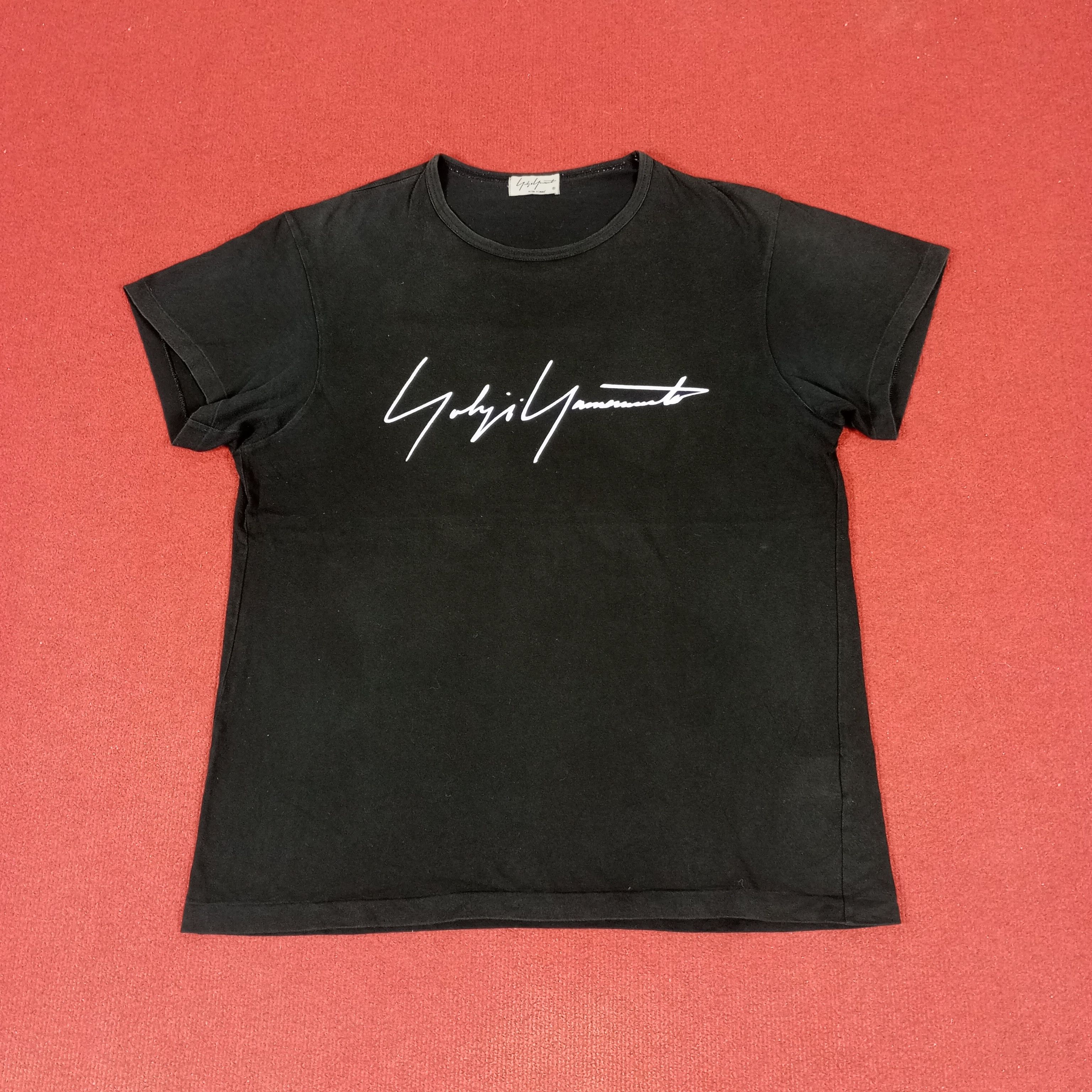 Designer × Vintage × Yohji Yamamoto Yohji Yamamoto Japan Designer Fashion Brand Custom Art Tees Size US XL / EU 56 / 4 - 1 Thumbnail