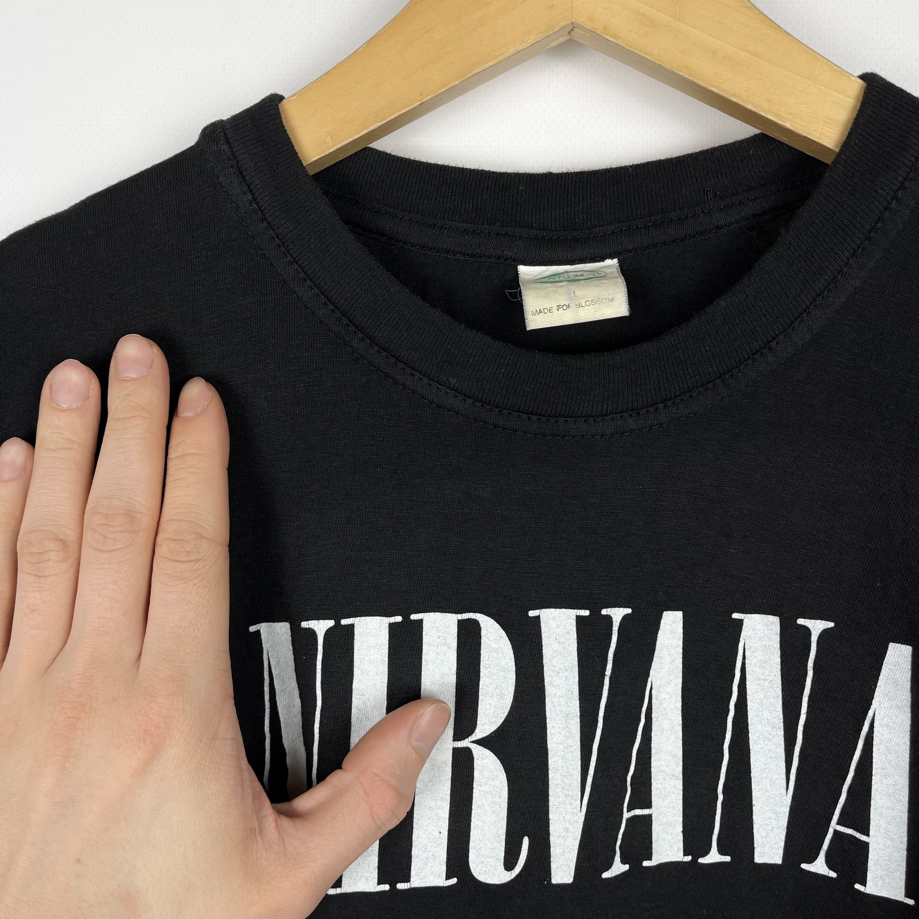 Band Tees Vintage Nirvana Kurt Cobain Rare Rock Band T Shirt 90’s Size US M / EU 48-50 / 2 - 12 Thumbnail
