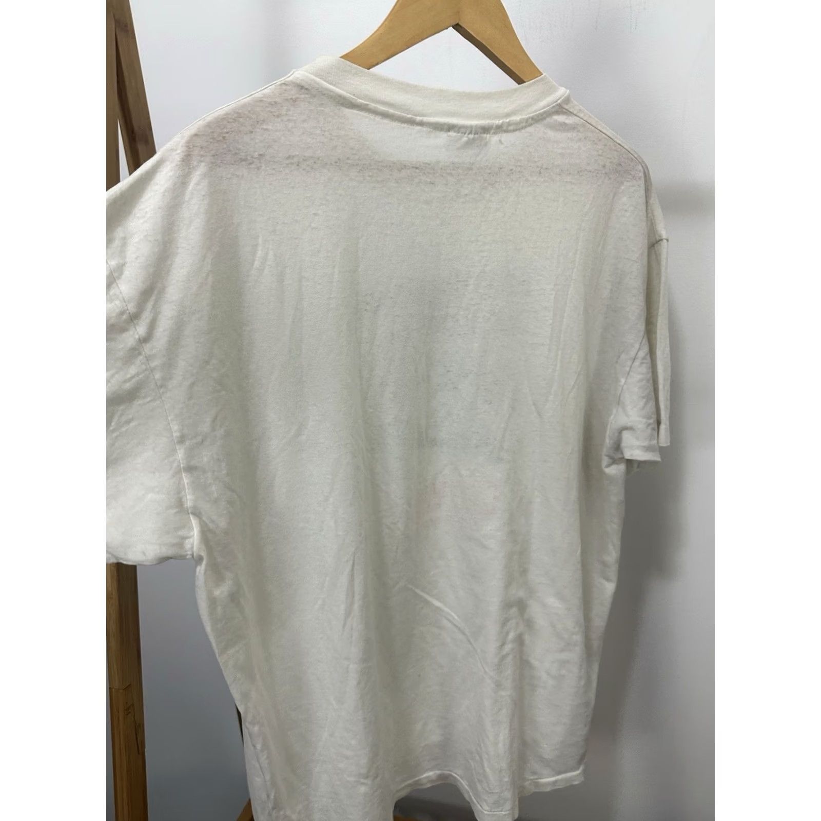 Hanes VTG 90s Some People Are Just Too White Paper Thin Burnout Worn T-Shirt XL Men White Hanes Shirt Mens XL White Burnout Paper Thin 90s Size US XL / EU 56 / 4 - 6 Thumbnail