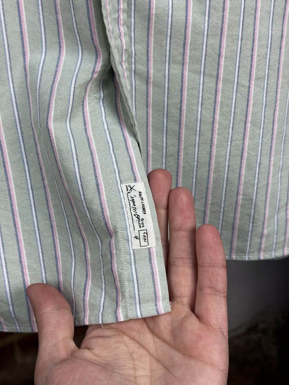 Polo Ralph Lauren POLO by Ralph Lauren Multicolor Striped Long Sleeve Shirt Size US XL / EU 56 / 4 - 5 Thumbnail