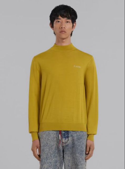 Marni o1w1db10824 Sweater in Yellow Size US S / EU 44-46 / 1 - 1 Thumbnail