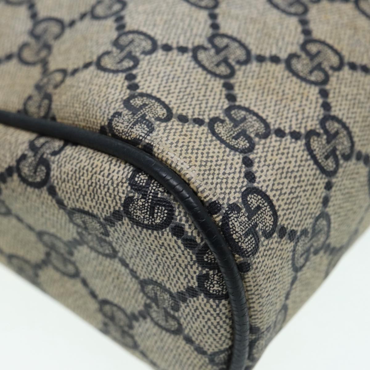 Gucci GUCCI GG Supreme Sherry Line Clutch Bag Pvc Red Navy Size ONE SIZE - 15 Thumbnail