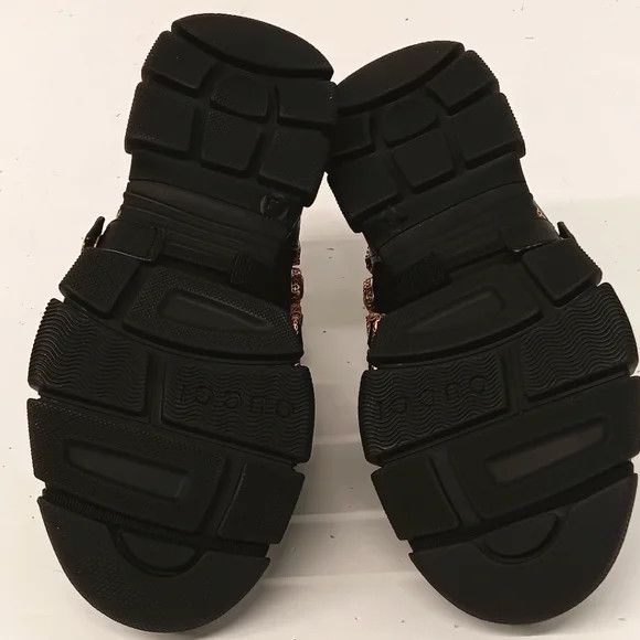 Gucci GUCCI Women's 'Black' Flashtreks w/ Crystals - EU36/US6 Size US 6 / IT 36 - 12 Thumbnail