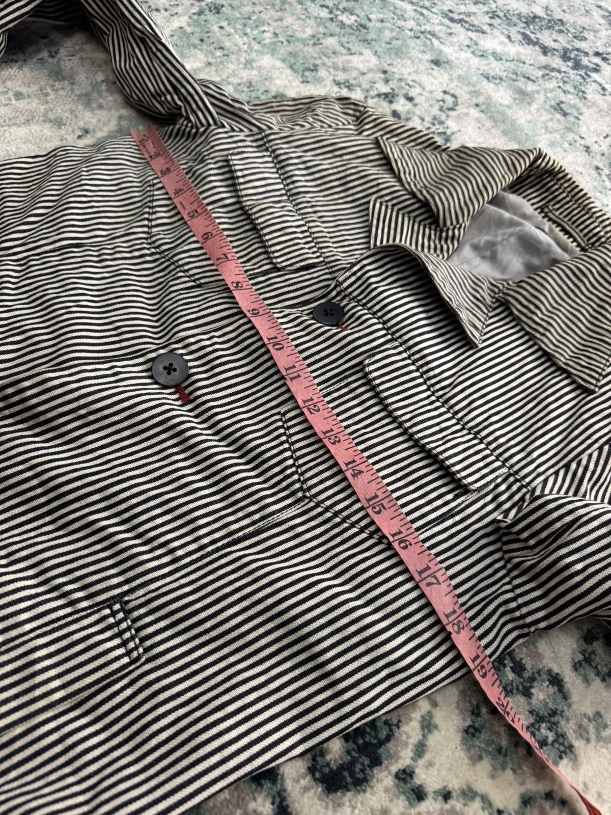 Japanese Brand JAPANESE CROW'S NEST HICKORY STRIPES JACKET Size US M / EU 48-50 / 2 - 4 Thumbnail