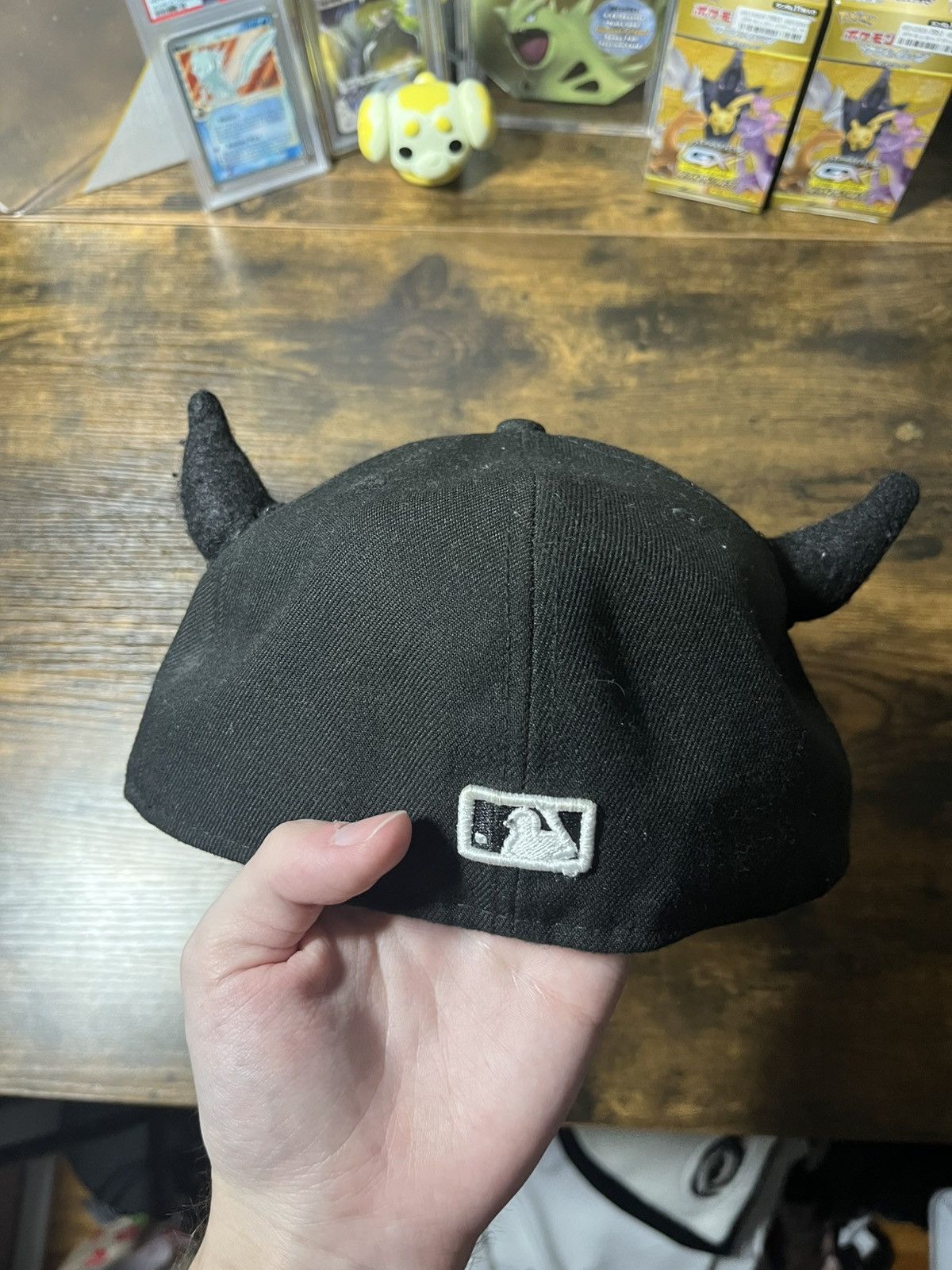 Ryder Studios Ryder studios black horn hat size 7 1/2 Size ONE SIZE - 2 Thumbnail