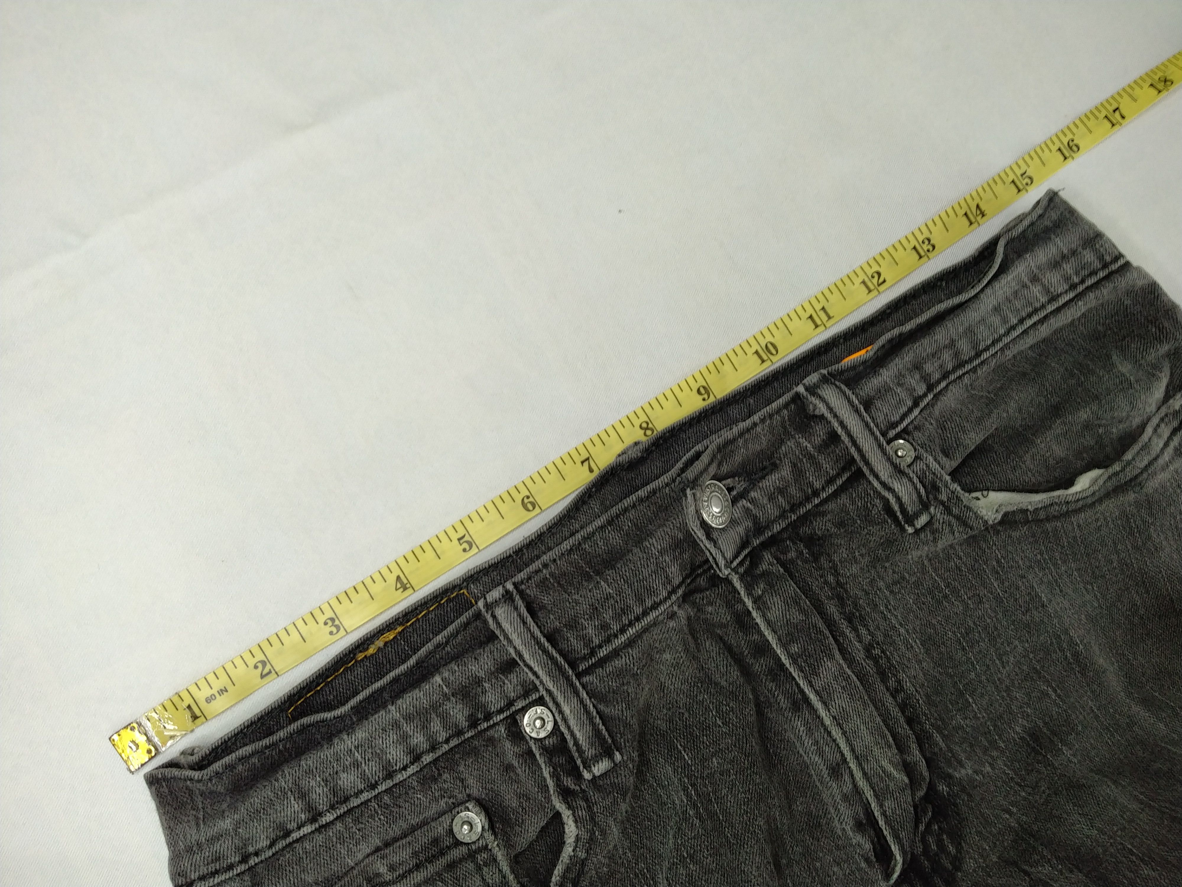 Levi's Black Vintage Levi's 514 Stretchable Denim 31 x 31.5 -JN749 Size US 31 - 5 Thumbnail