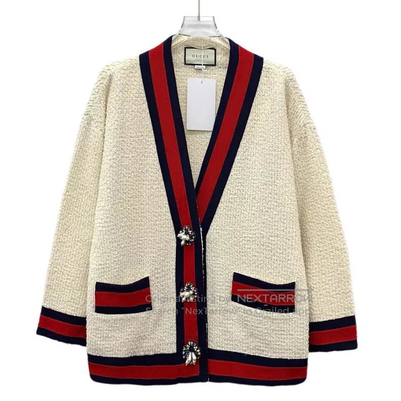 Gucci Gucci Colour-blocked striped rolled edge design diamond-en Size XS / US 0-2 / IT 36-38 - 1 Thumbnail