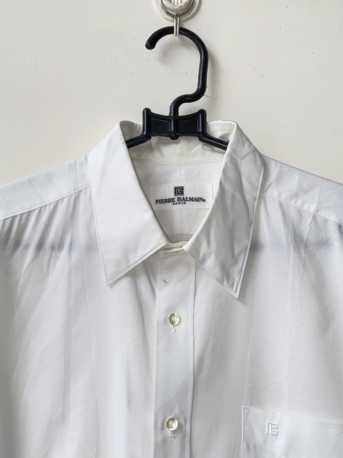 Pierre Balmain PIERRE BALMAIN White Shirt Size US M / EU 48-50 / 2 - 12 Thumbnail