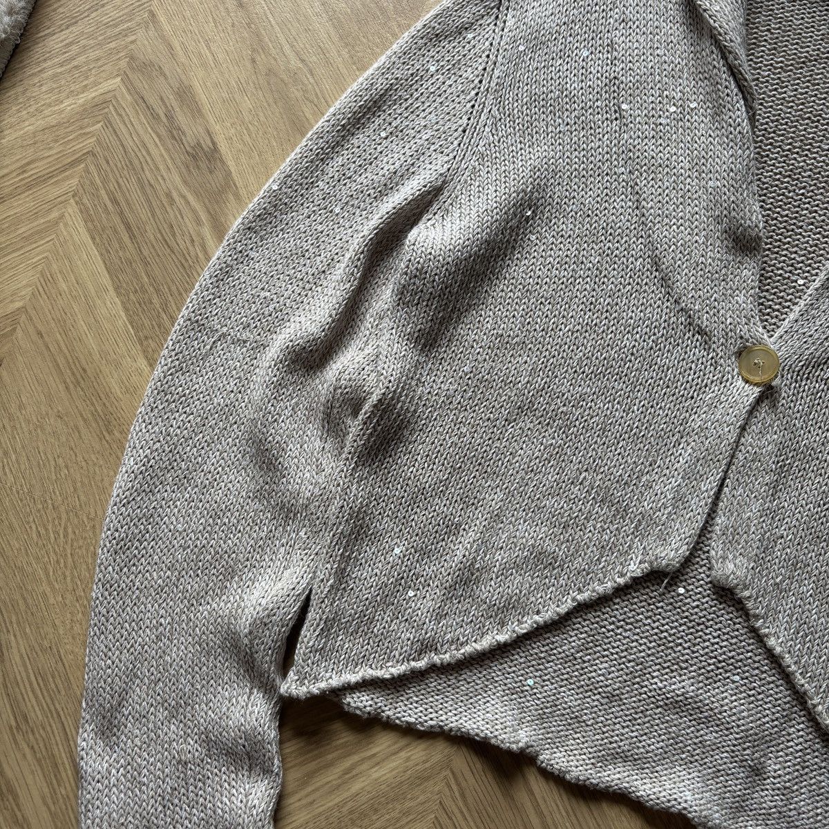 Brunello Cucinelli Brunello Cucinelli linen silk cardigan Size XL / US 12-14 / IT 48-50 - 4 Thumbnail