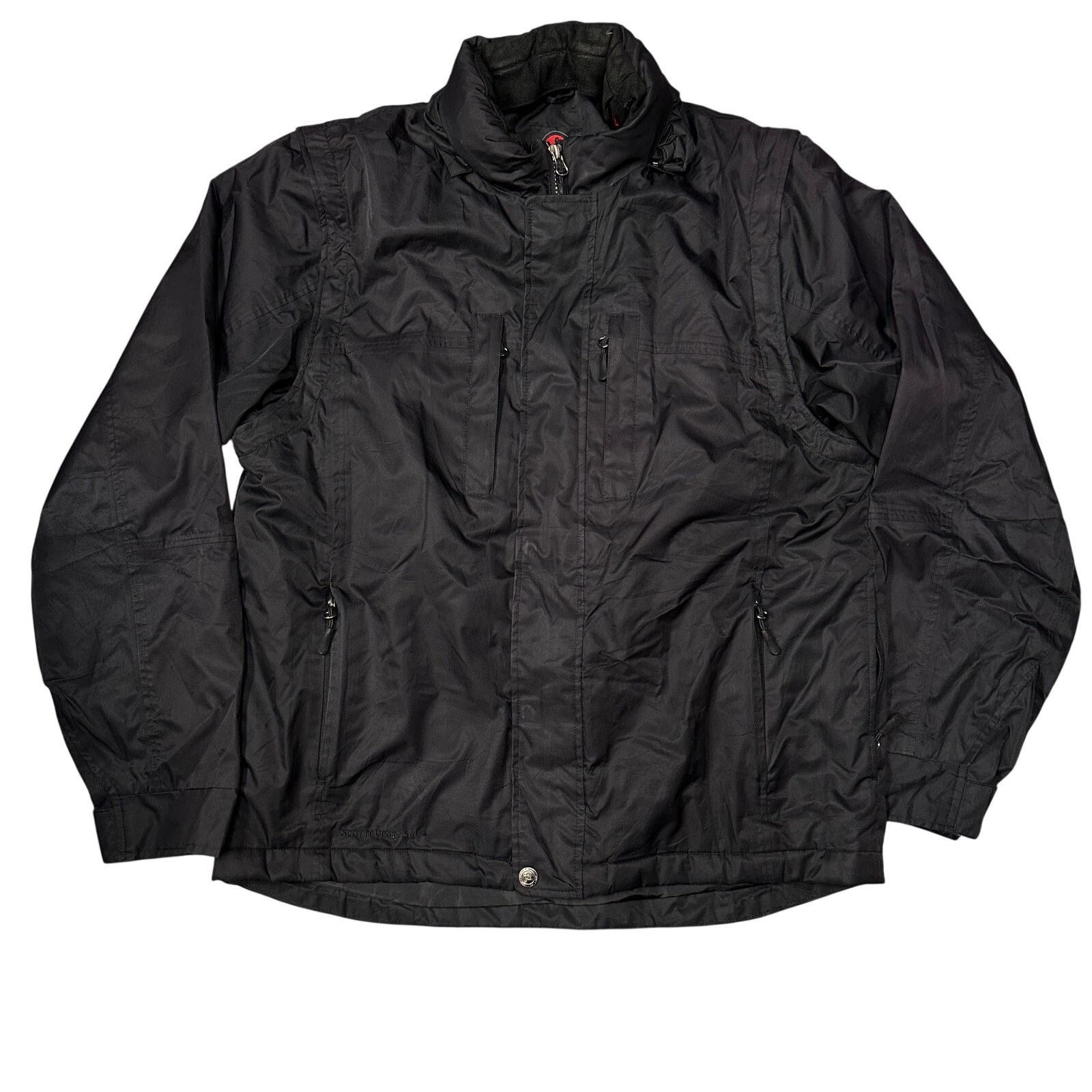 SCOTTeVEST SCOTTeVEST Convertible Jacket Vest Mens Large Full Zip Tec Size US L / EU 52-54 / 3 - 1 Thumbnail