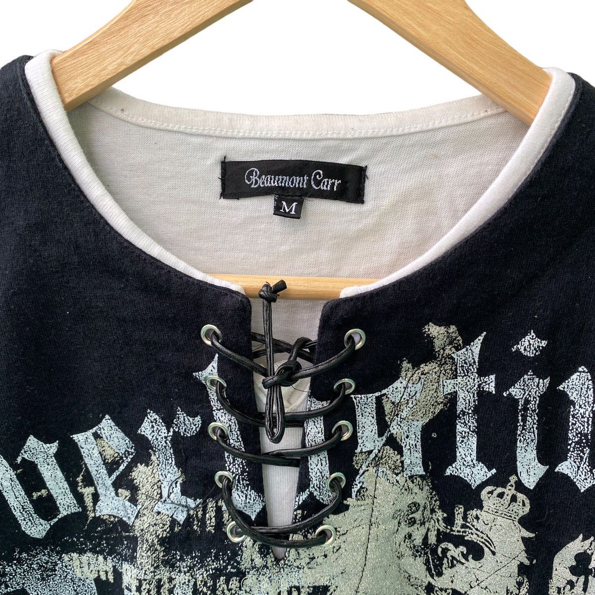 14th Addiction × If Six Was Nine × Le Grande Bleu (L.G.B.) Beaumont Carr Poem Tanktop Bondage Size US M / EU 48-50 / 2 - 2 Thumbnail