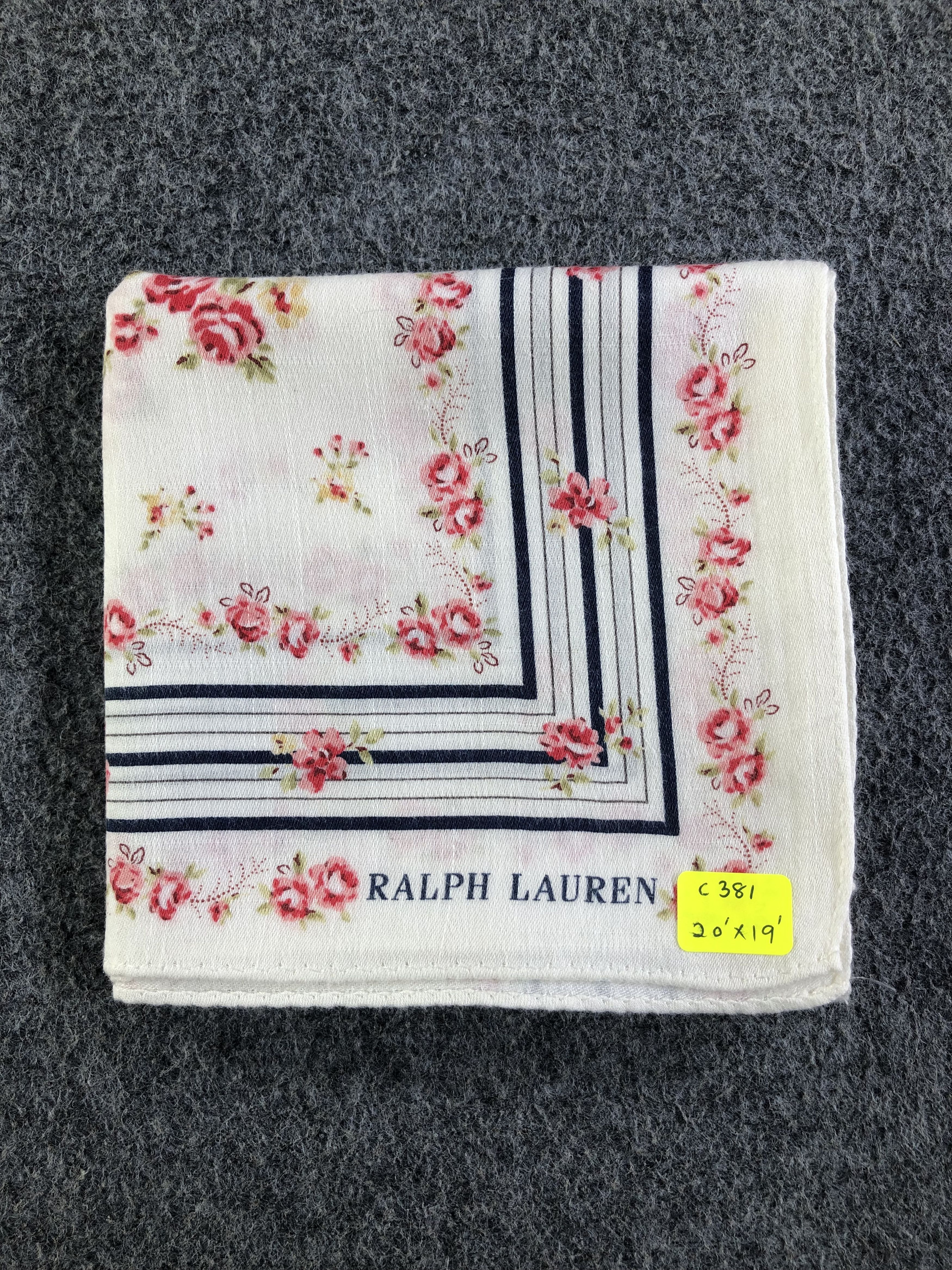 Polo Ralph Lauren Ralph Lauren Handkerchief / Bandana / Neckerchief C381 Size ONE SIZE - 6 Thumbnail