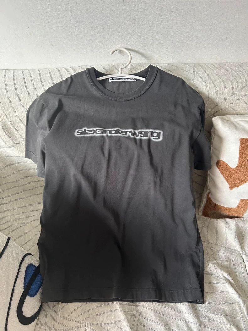 Alexander Wang Alexander Wang Logo Short Sleeve T-Shirt- Size M / US 6-8 / IT 42-44 - 1 Thumbnail