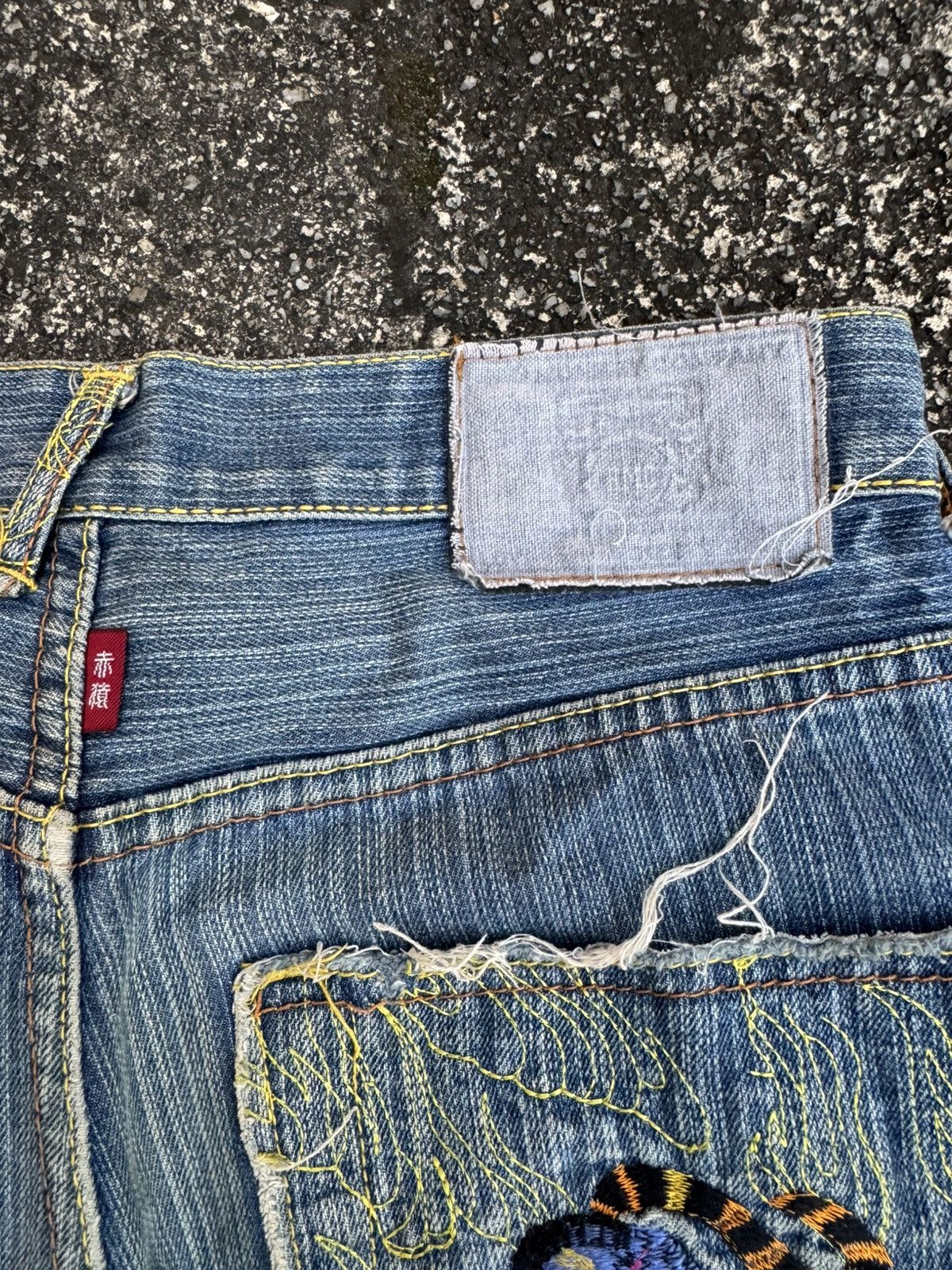RMC Jeans × Vintage RMC red monkey company martin ksohoh jeans denim Size US 31 - 4 Thumbnail