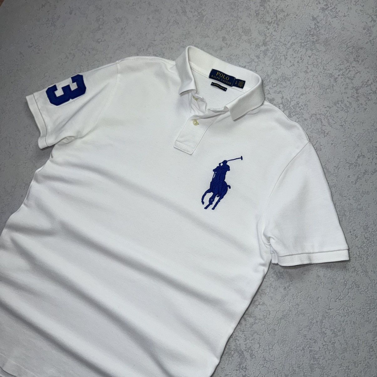 Polo Ralph Lauren Vintage Y2K Polo Ralph Lauren #3 Big Logo Polo T-shirt Size US S / EU 44-46 / 1 - 3 Thumbnail