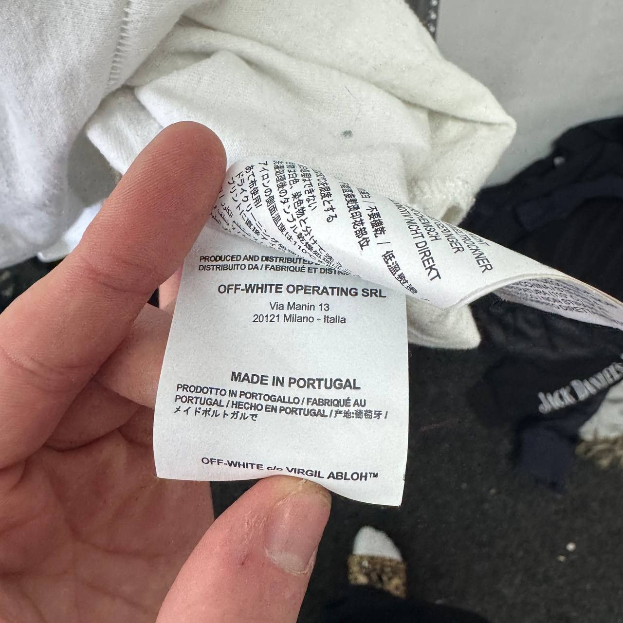 Off-White Off-White T-Shirt Temperature Map Spliced Big Logo Size US M / EU 48-50 / 2 - 10 Thumbnail