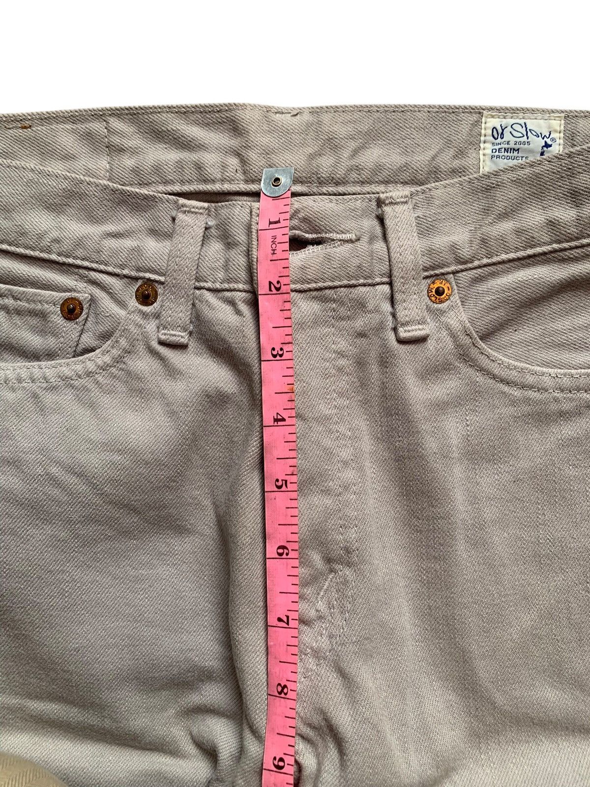 Vintage Orslow Japanesse Design Casual Pants Beige Colour Size US 31 - 10 Thumbnail