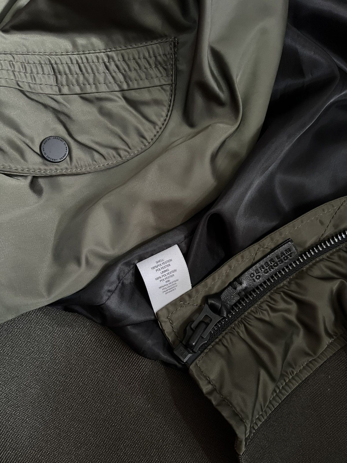 Derek Lam 10 Crosby 2000s army constructed bombers #H1 Size XS / US 0-2 / IT 36-38 - 9 Thumbnail