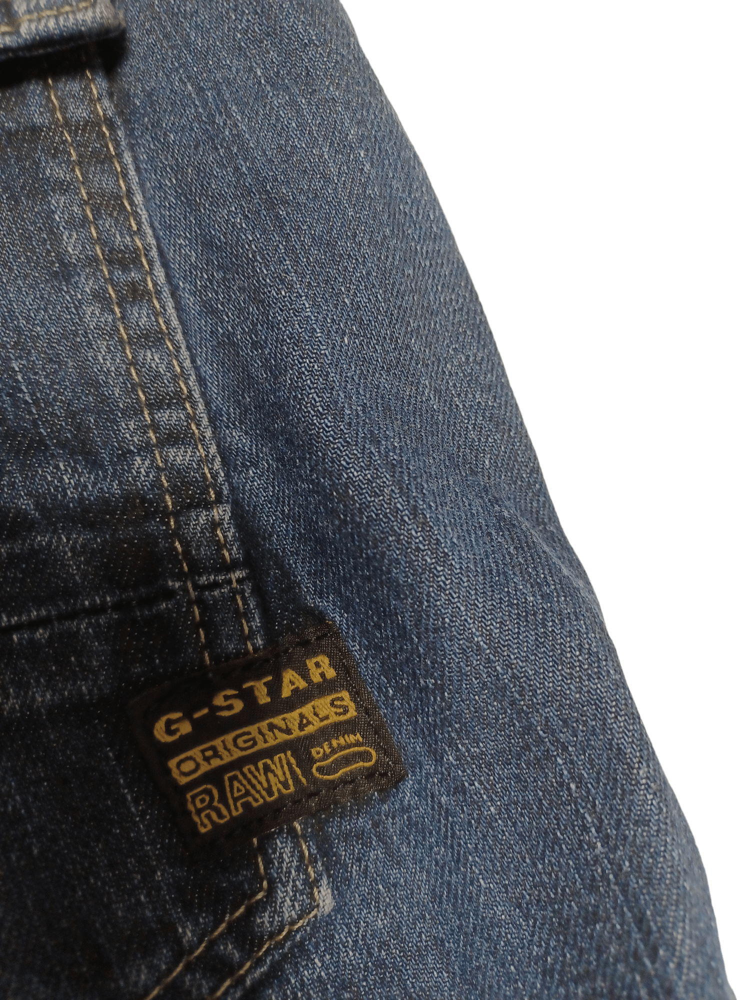 G-Star G STAR RAW 96 VINTAGE BIGLOGO W34 L 32 JEANS DENIM Size US 34 / EU 50 - 5 Thumbnail