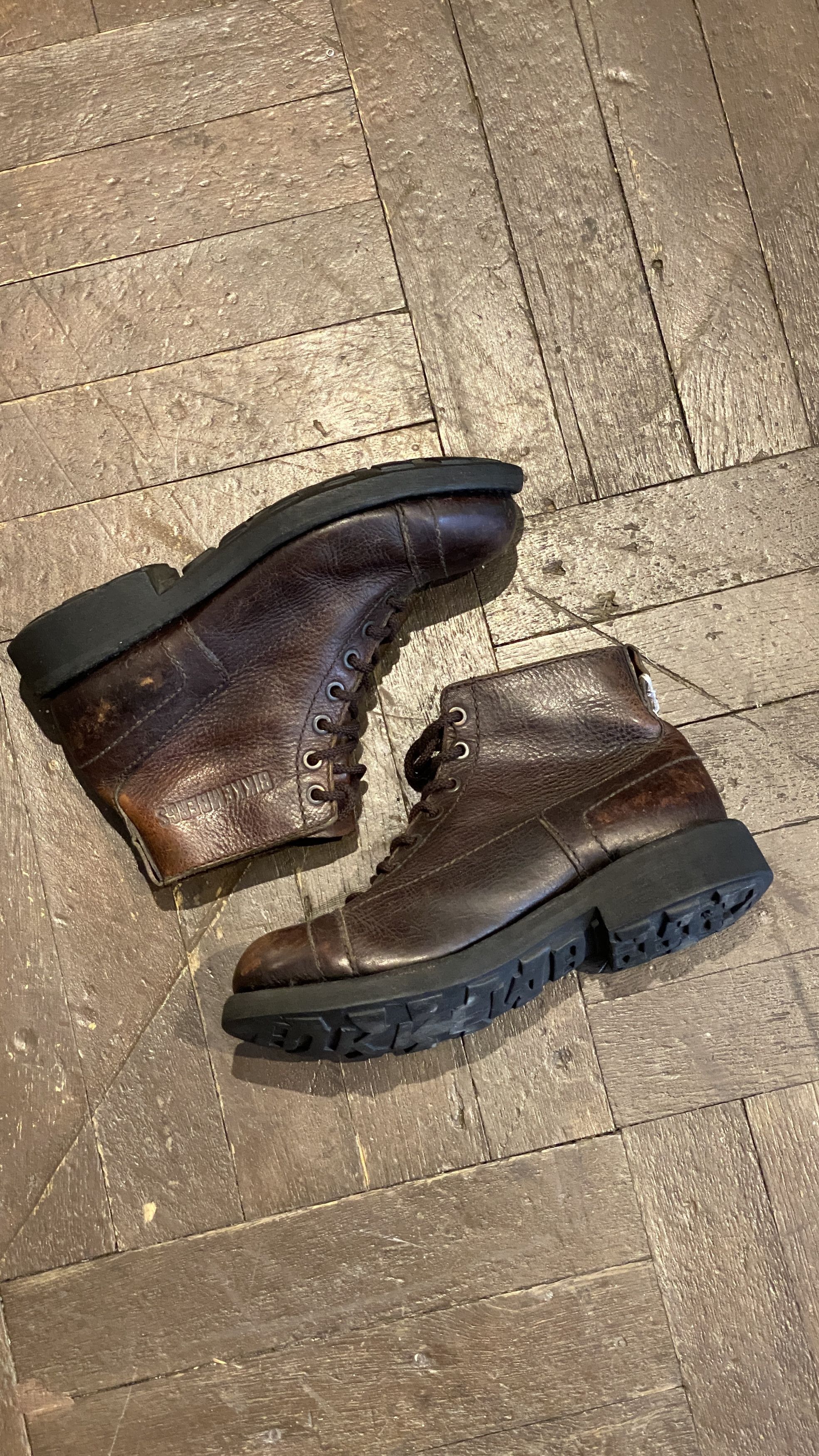 Dirk Bikkembergs Dirk Bikkembergs leather hiking boots Size US 5.5 / EU 38 - 1 Thumbnail