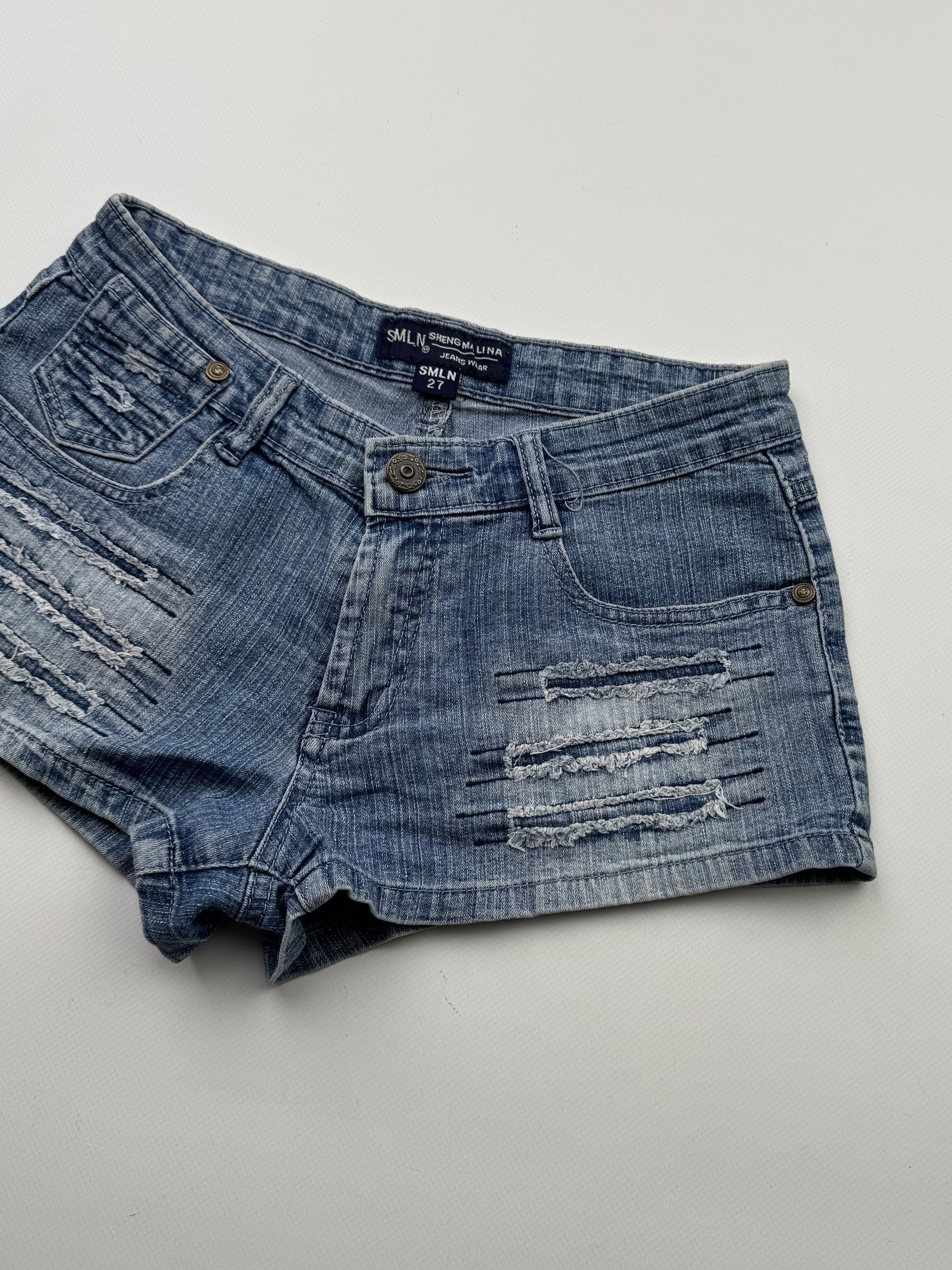 Japanese Brand Vintage Mini Shorts B729(V213)E2 Size 27" / US 4 / IT 40 - 3 Thumbnail