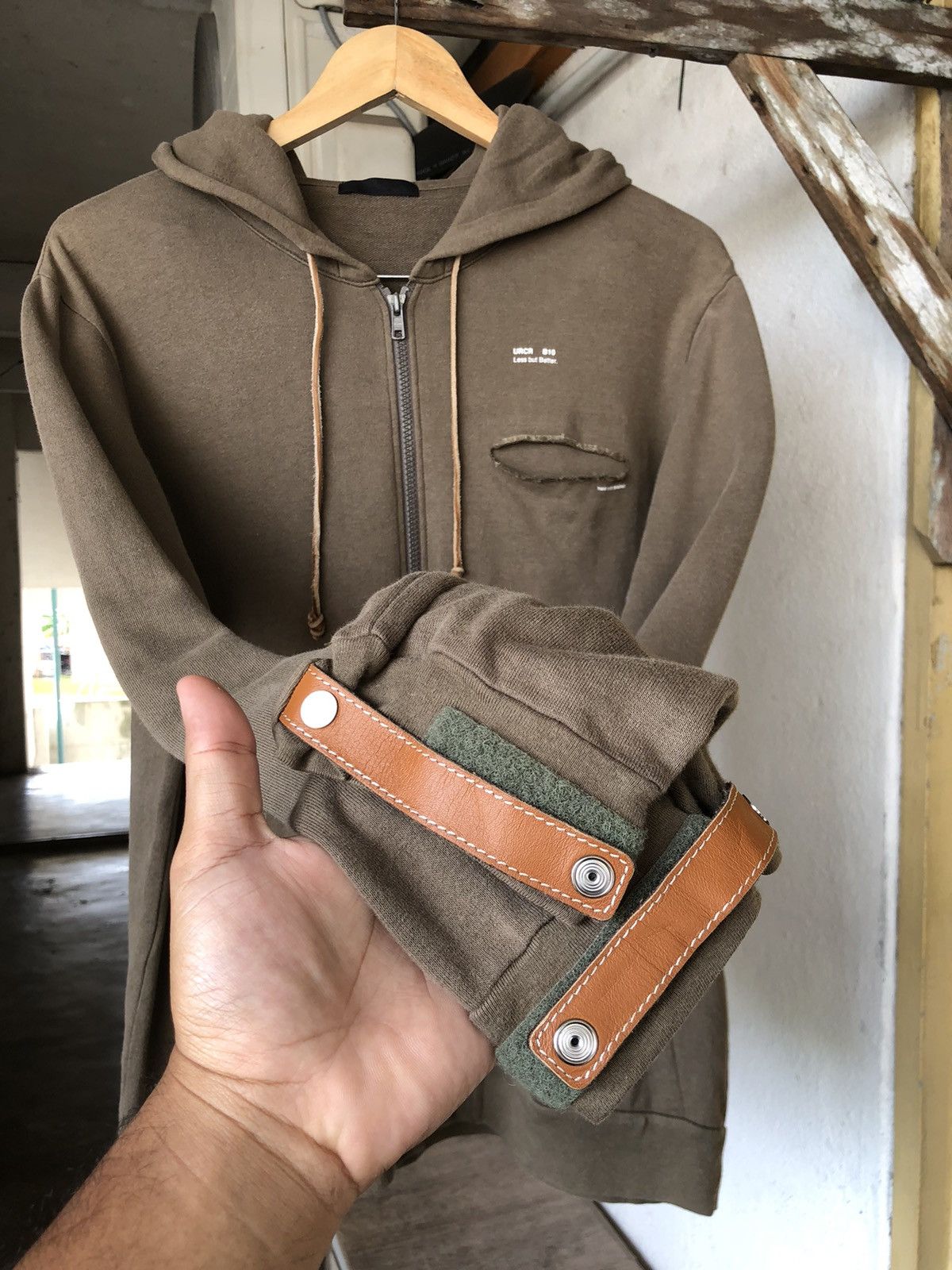 Undercover Rare🔥Undercover "Less but Better" Disteressed Zipper Hoodie Size US M / EU 48-50 / 2 - 8 Thumbnail