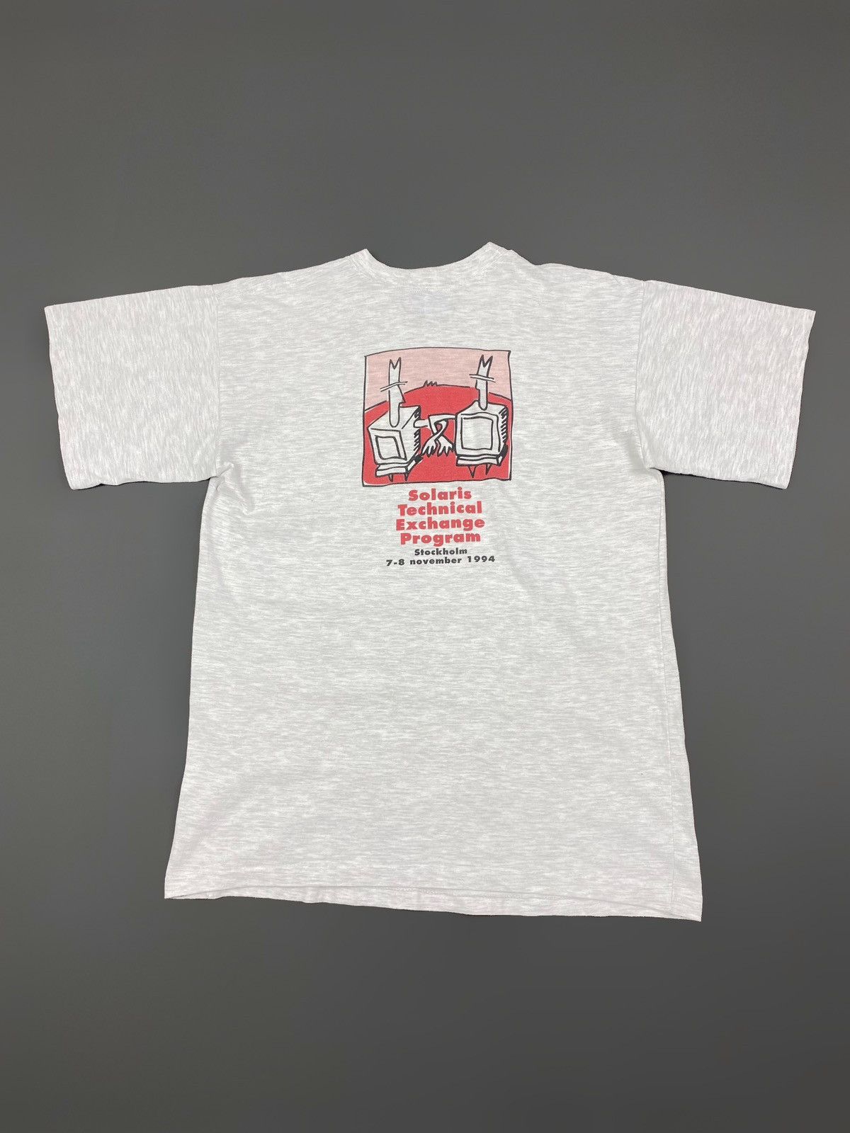 Microsoft 1990’s Vintage Uniweb Solaris OC TEP Promo Graphic Tee Size US L / EU 52-54 / 3 - 1 Thumbnail