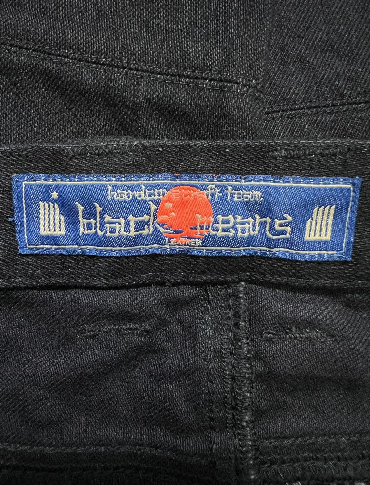 Blackmeans Blackmeans - Moto Denim Cargo Pants Size US 36 / EU 52 - 12 Thumbnail