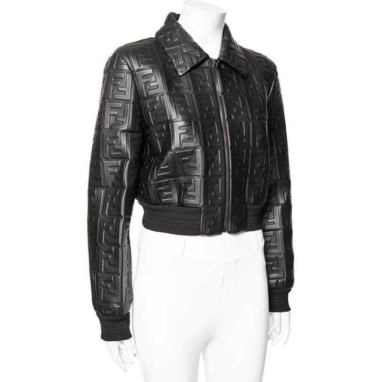 Fendi Fendi Leather Jacket Size M / US 6-8 / IT 42-44 - 2 Thumbnail