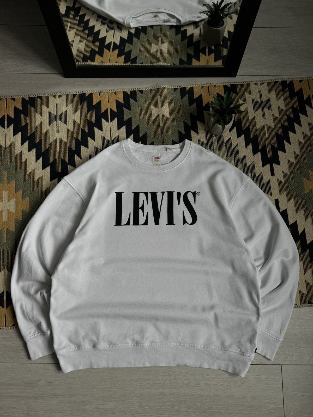 Levi's Vintage Levi’s Big Logo Sweatshirt Size US XL / EU 56 / 4 - 1 Thumbnail