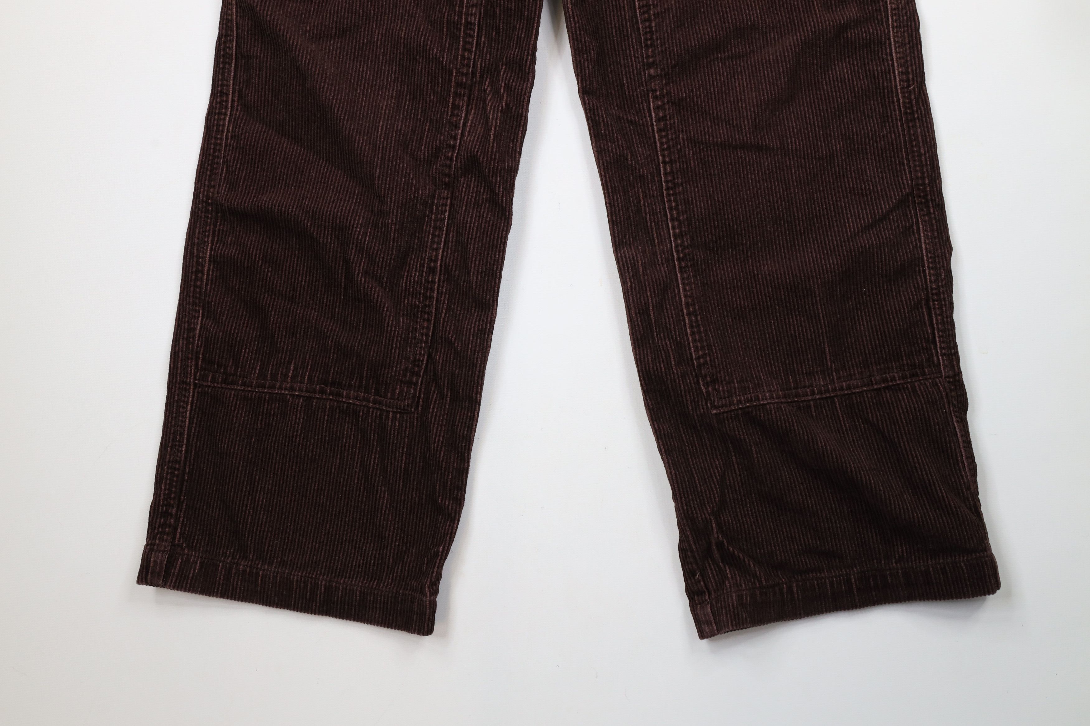 Vintage Vintage 90s Y2K Streetwear Wide Leg Knee Corduroy Pants Size US 30 / EU 46 - 4 Thumbnail