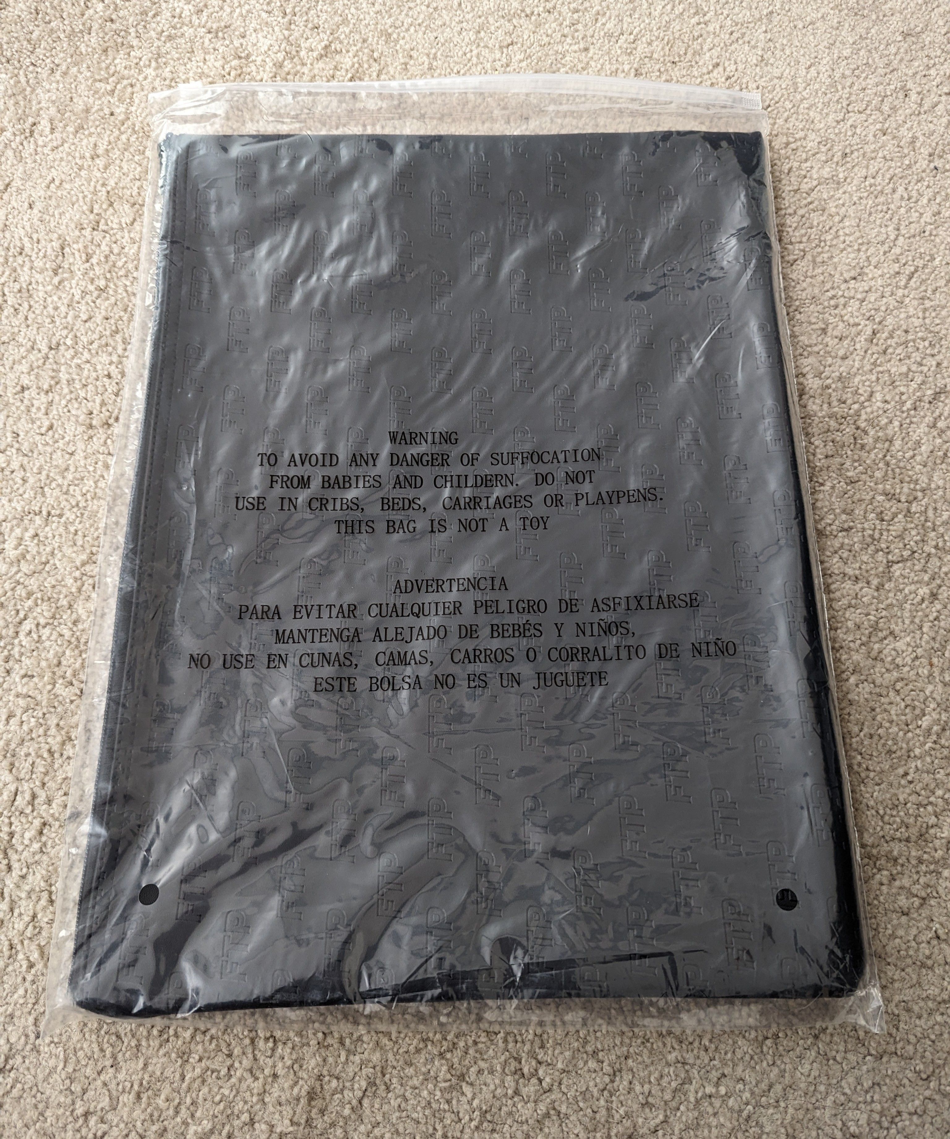 Fuck The Population FTP Debossed All Over Money Bag (Large) Size ONE SIZE - 2 Thumbnail