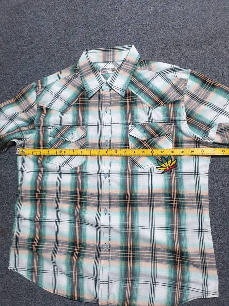 Bob Marley 💥Vache marijuana Japanese brand button ups shirt Size US L / EU 52-54 / 3 - 3 Thumbnail