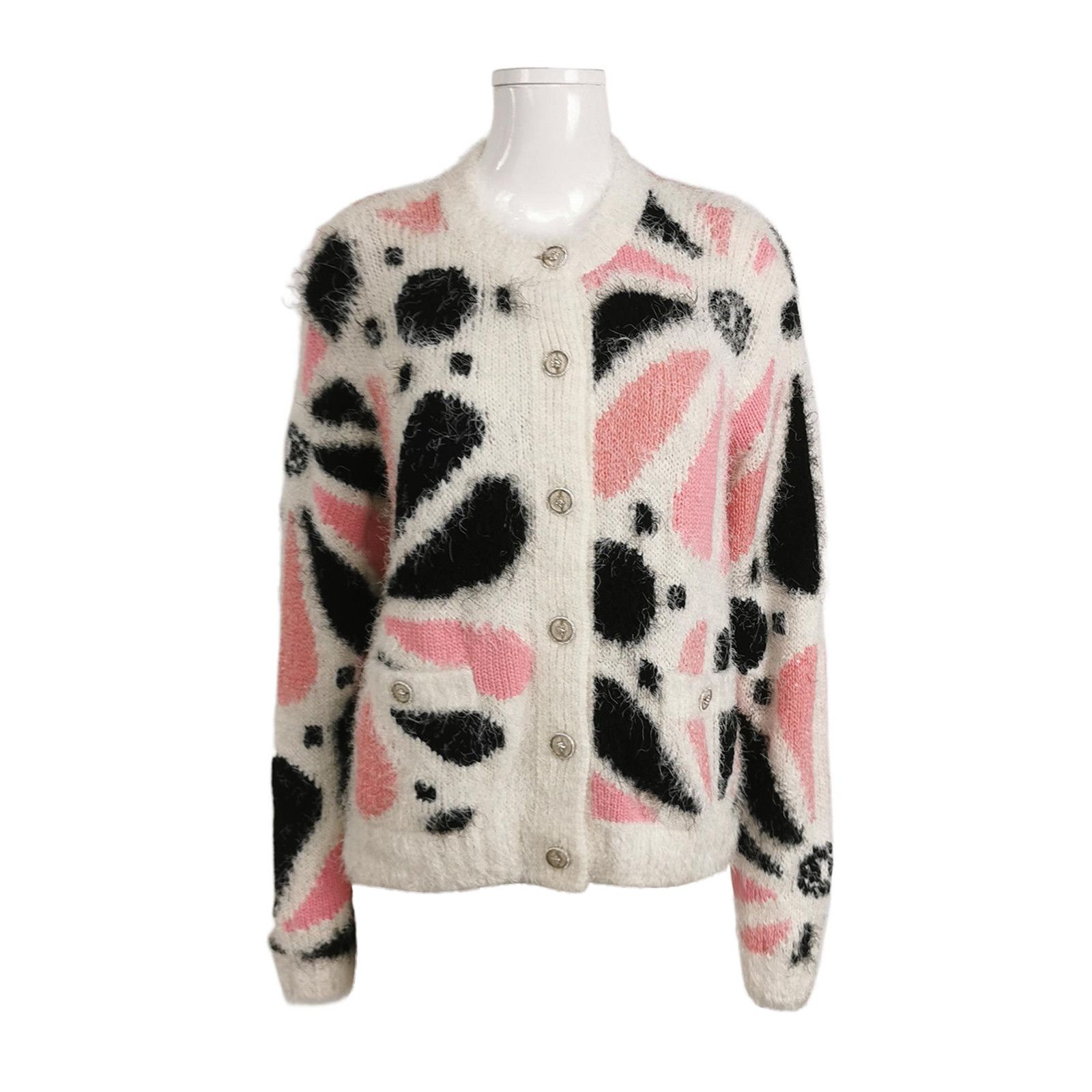 Chanel Chanel Patterned Knit Cardigan Size 38 Size S / US 4 / IT 40 - 1 Thumbnail