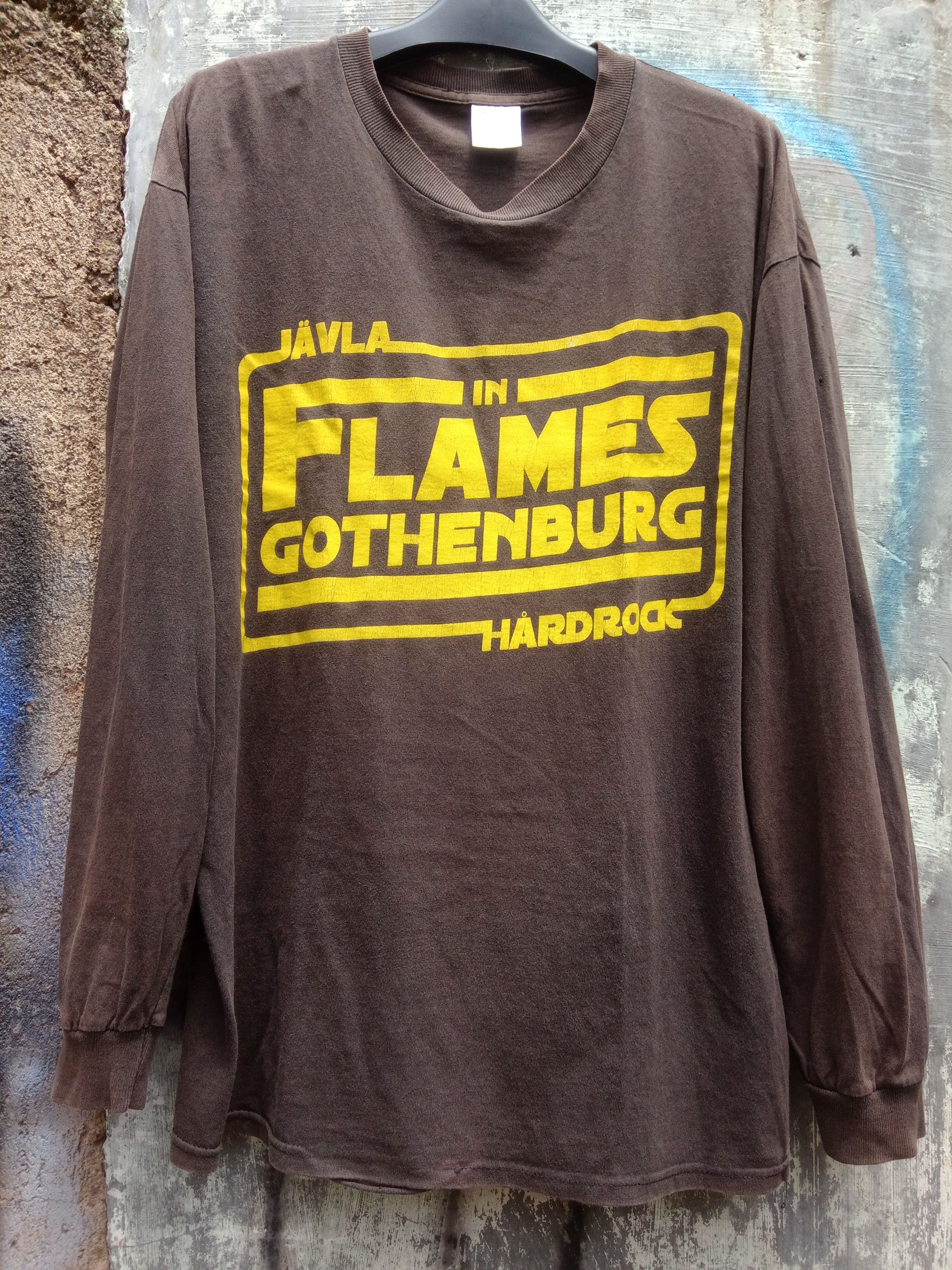 Band Tees Vintage INFLAMES gothenburg RARE Size US L / EU 52-54 / 3 - 1 Thumbnail