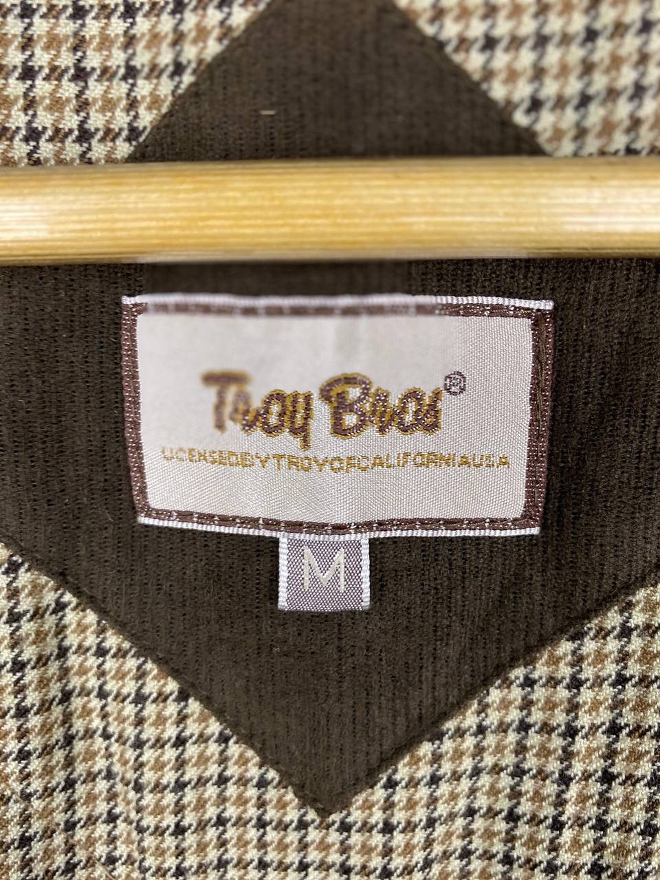 Japanese Brand troy bros brown velvet jacket nice design Size US M / EU 48-50 / 2 - 6 Thumbnail