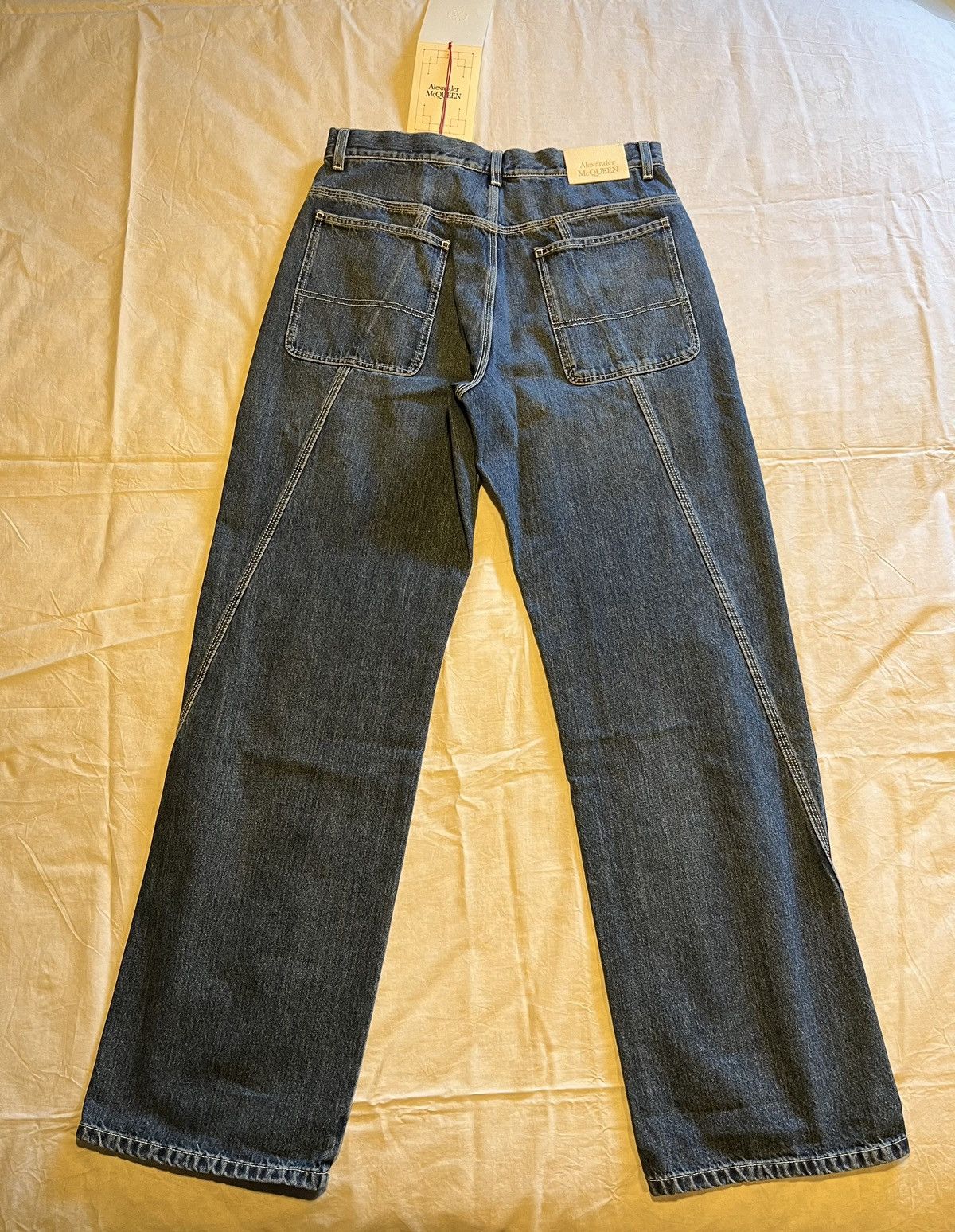 Alexander McQueen Alexander McQueen baggy wide leg jeans. Size US 34 / EU 50 - 14 Thumbnail