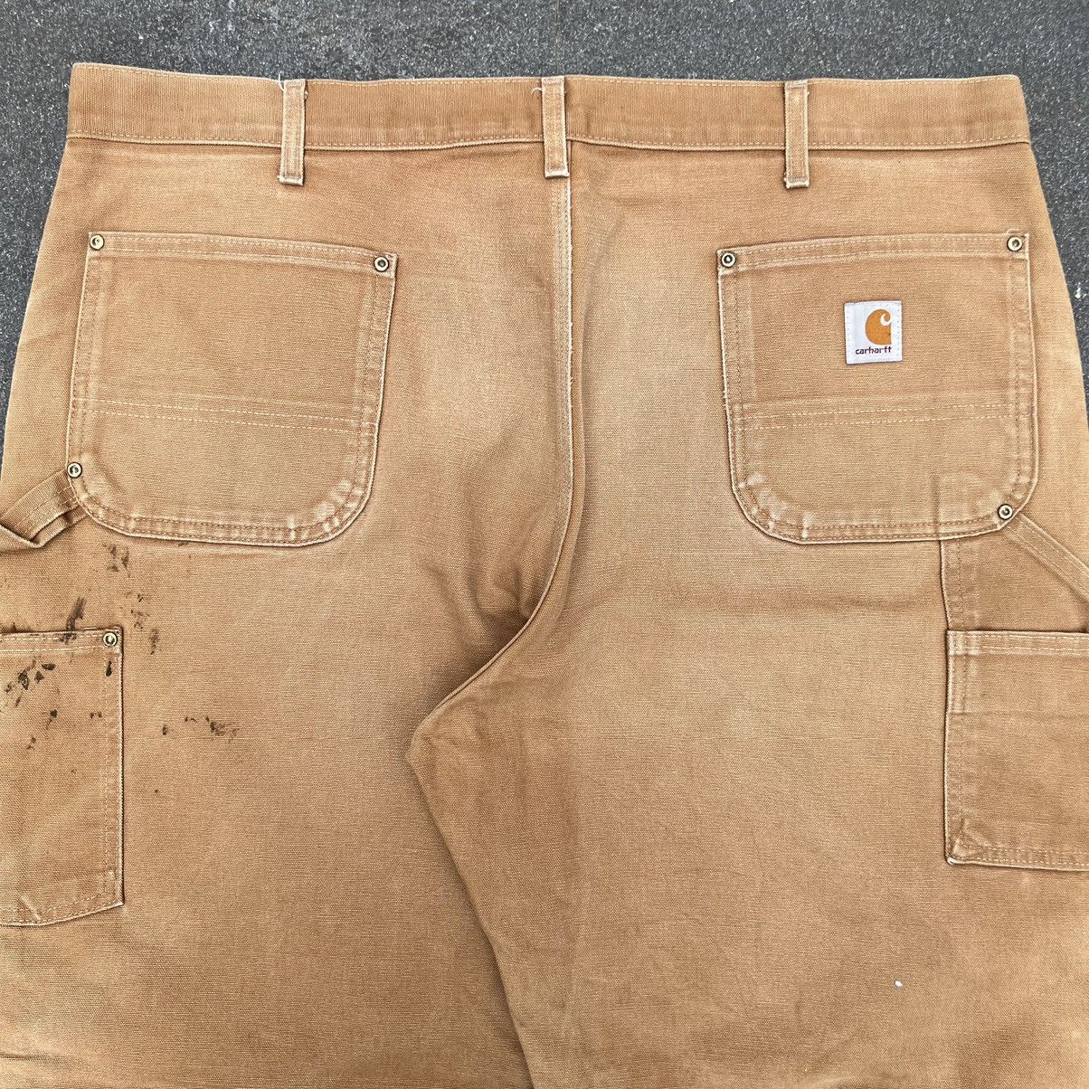 Carhartt × Vintage Vintage Faded Carhartt Double Knee BRN Size US 42 / EU 58 - 3 Thumbnail