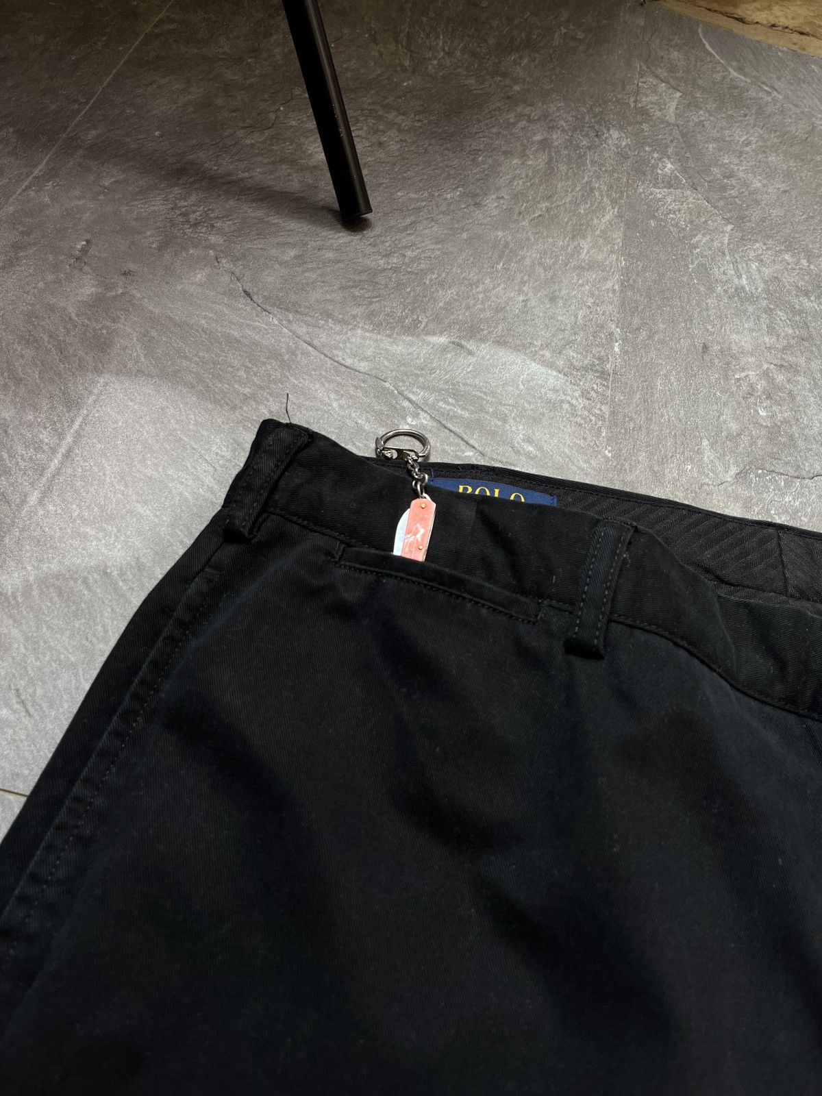 Polo Ralph Lauren Polo Ralph Lauren Black Chino Pants Size US 34 / EU 50 - 6 Thumbnail