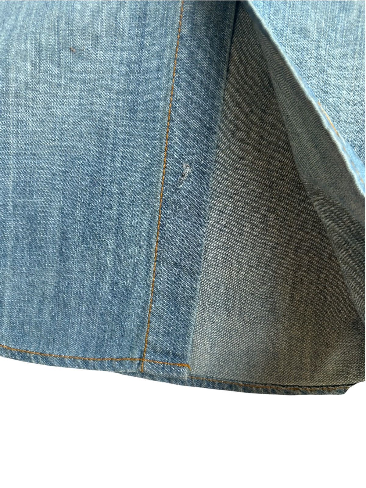 Beams Plus Vintage Beams Chambray Western Shirt Size US S / EU 44-46 / 1 - 4 Thumbnail