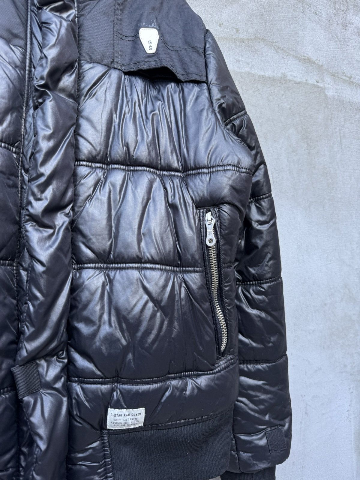 G-Star G-STAR RAW SHINY PUFFER JACKET Y2K GORPCORE RARE VNT ARCHIVE Size US XL / EU 56 / 4 - 6 Thumbnail