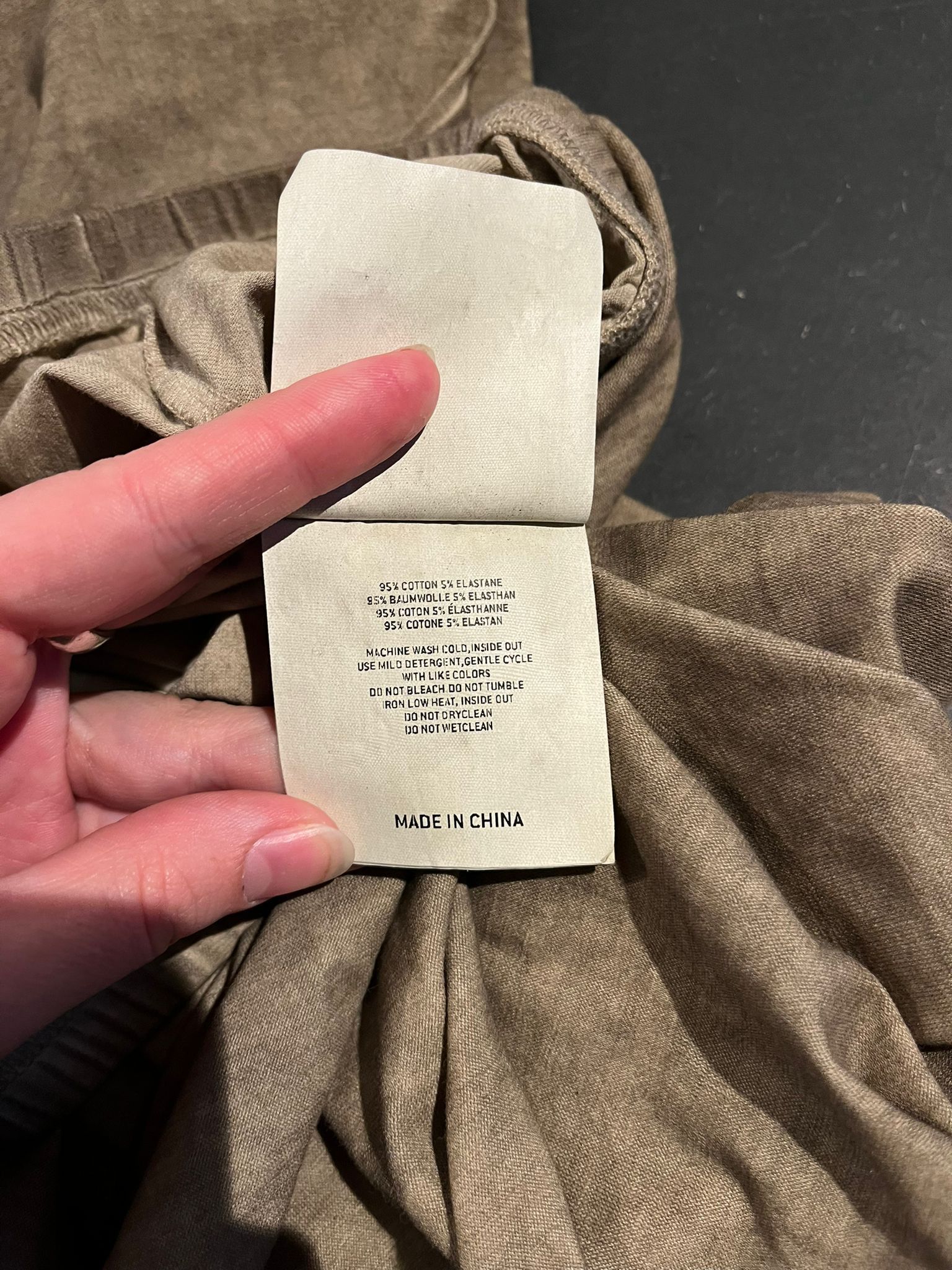 Rundholz Trouser Camel Cloud Size 30" / US 8 / IT 44 - 6 Thumbnail